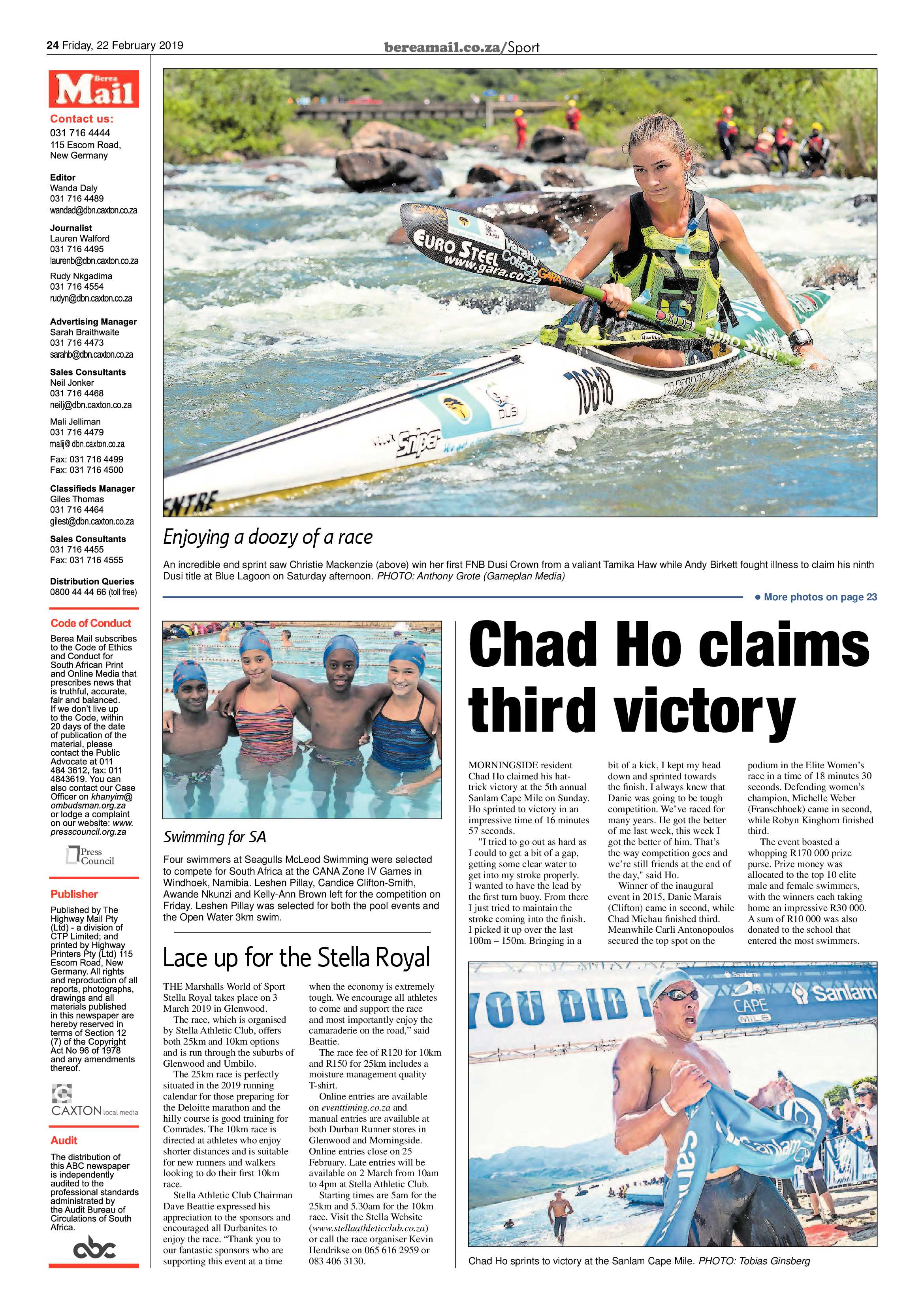 Berea Mail 22 February 2019 page 24