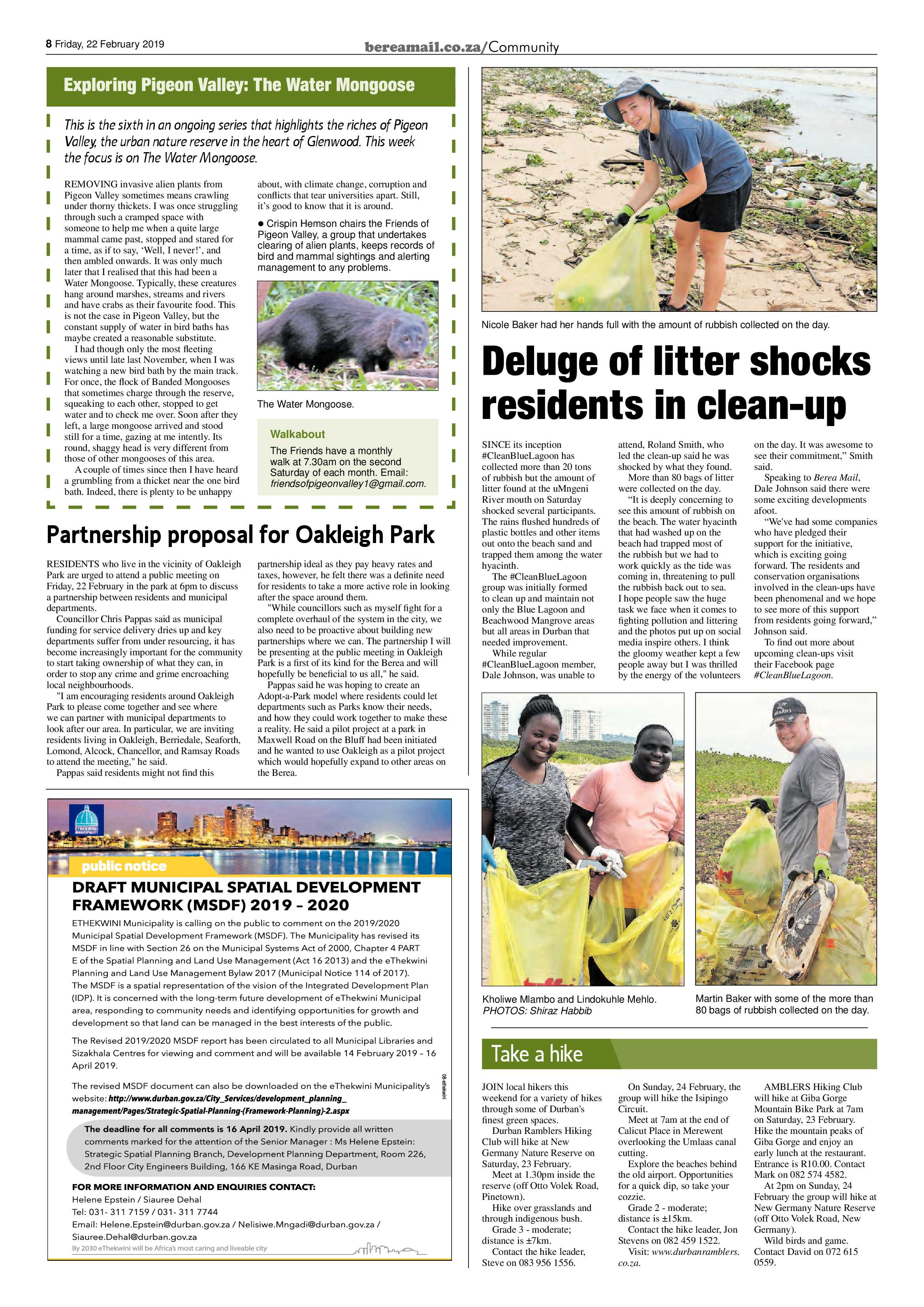 Berea Mail 22 February 2019 page 8