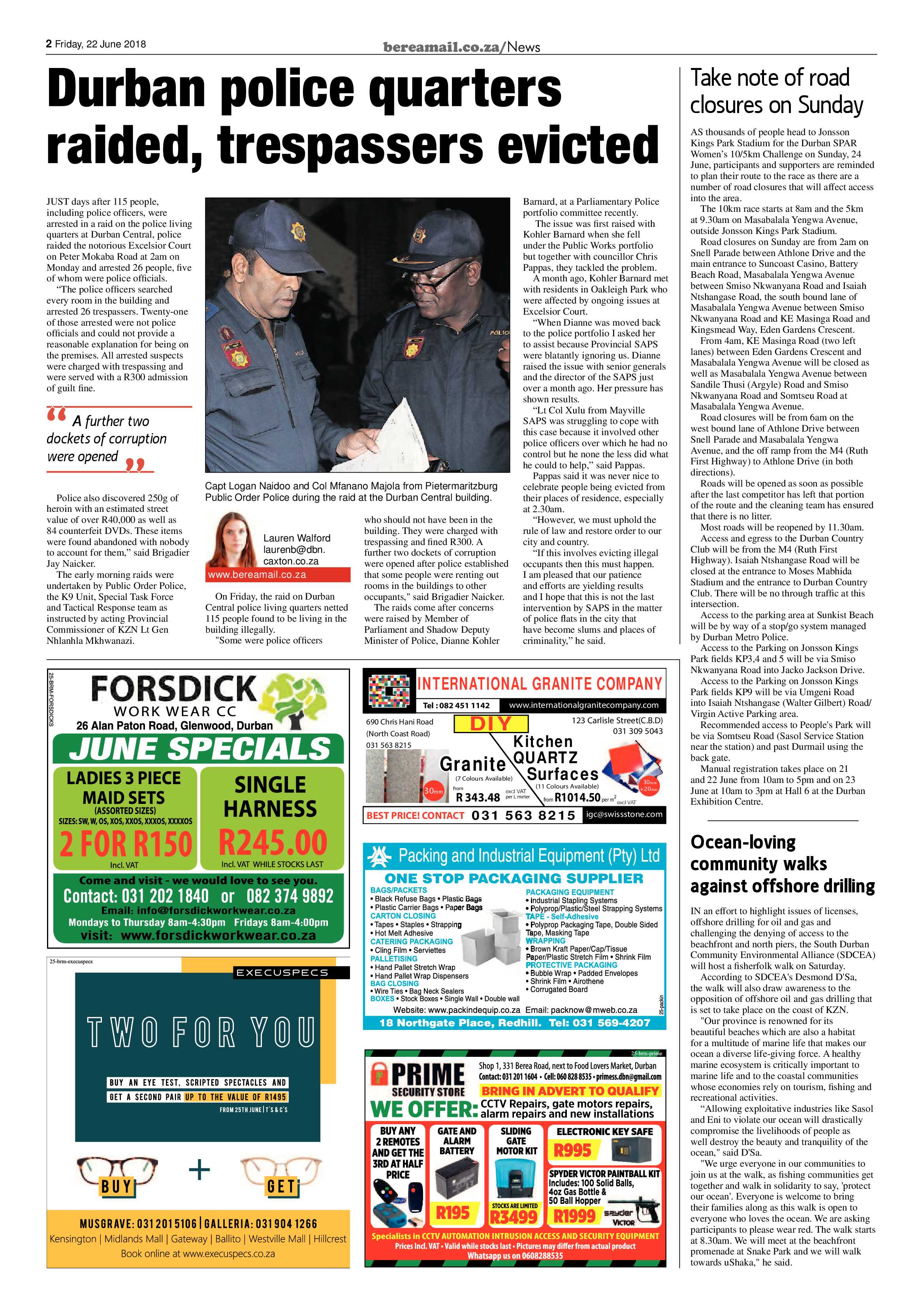 Berea Mail 22 June 2018 page 2