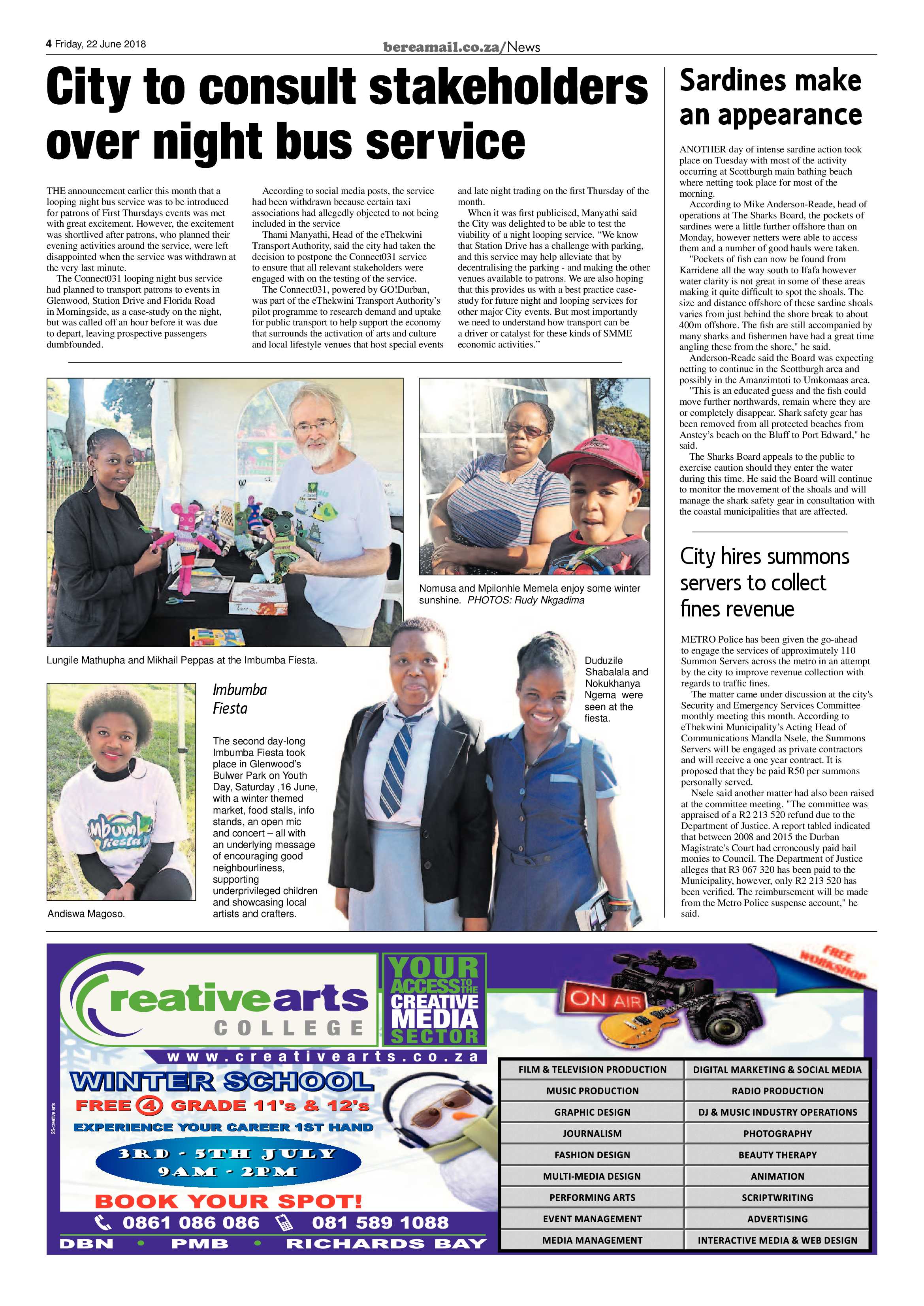 Berea Mail 22 June 2018 page 4