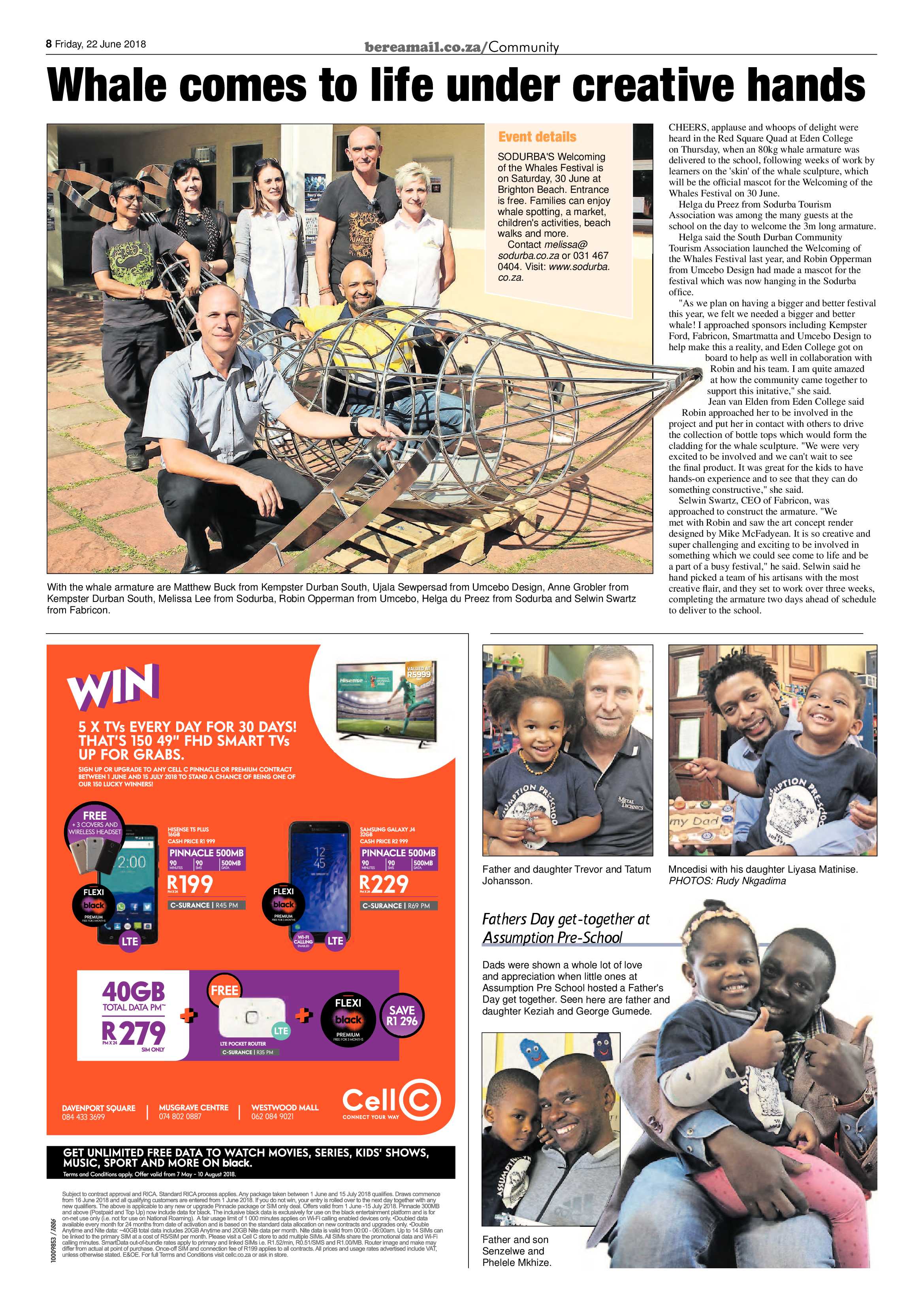 Berea Mail 22 June 2018 page 8