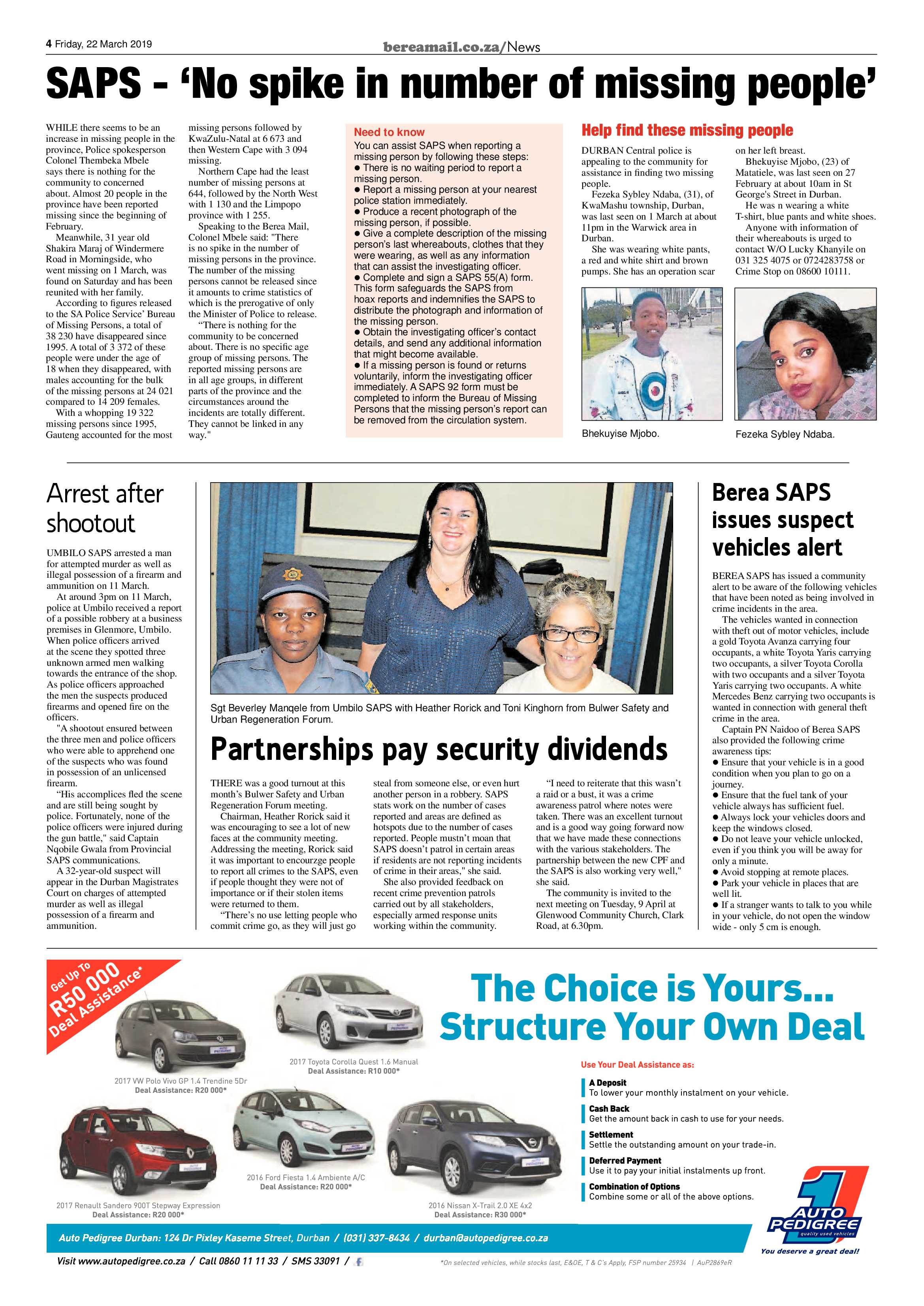 Berea Mail 22 March 2019 page 4