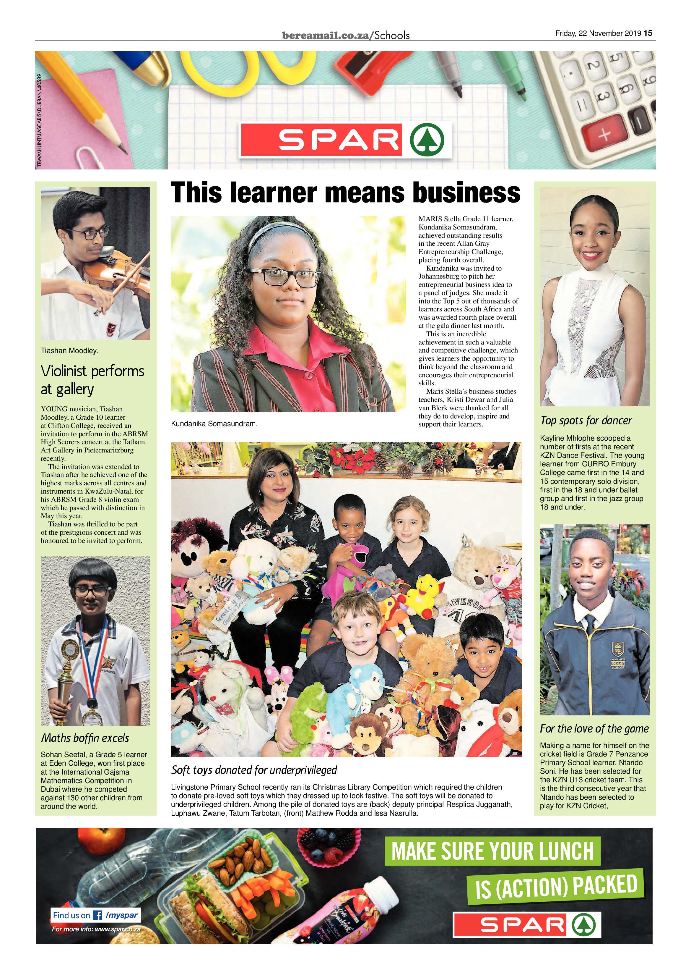 Berea Mail 22 November 2019 page 13