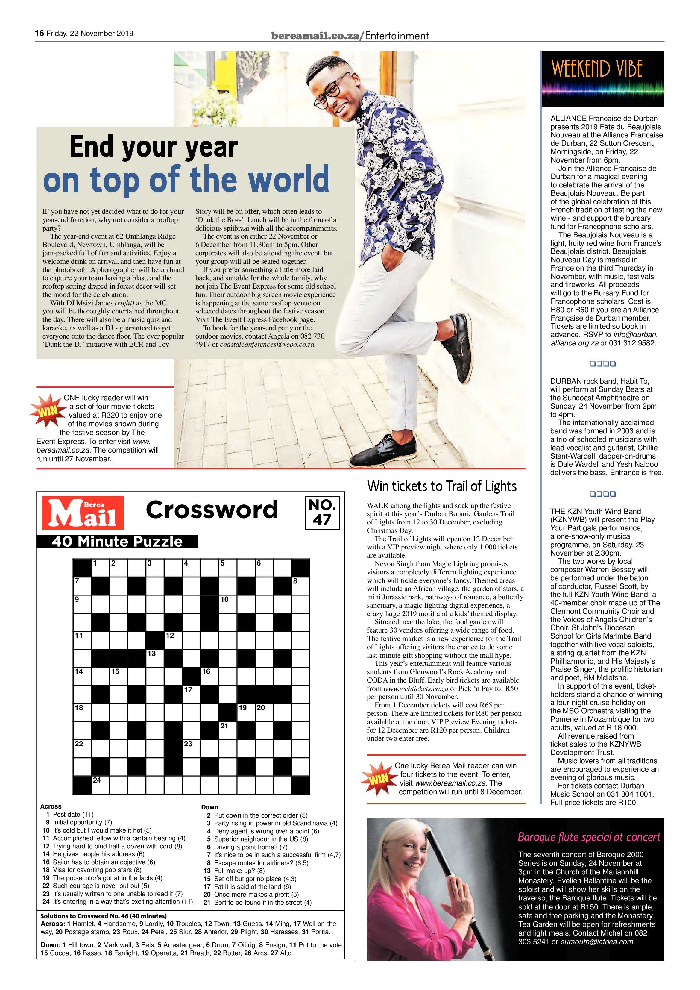 Berea Mail 22 November 2019 page 14
