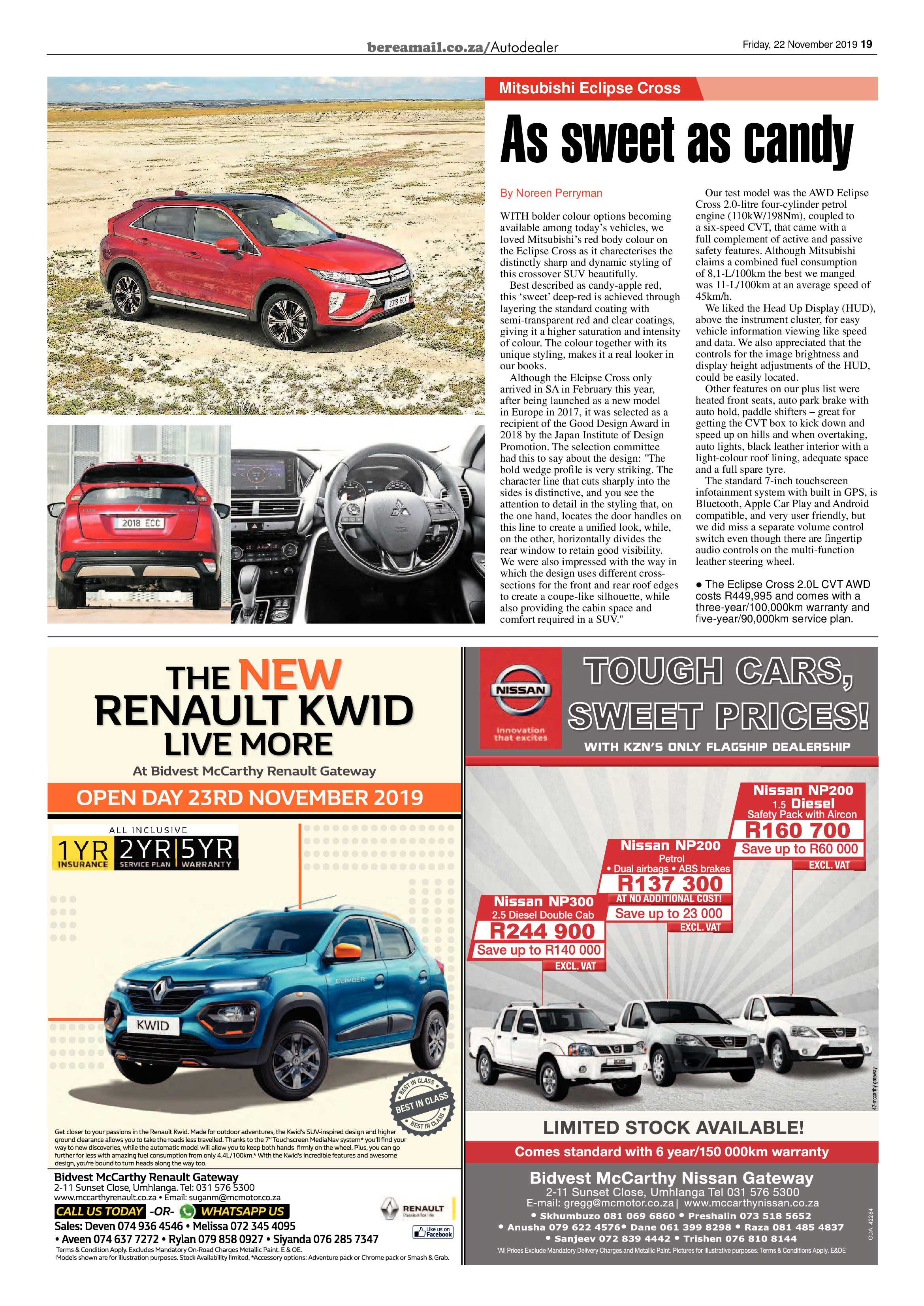 Berea Mail 22 November 2019 page 17