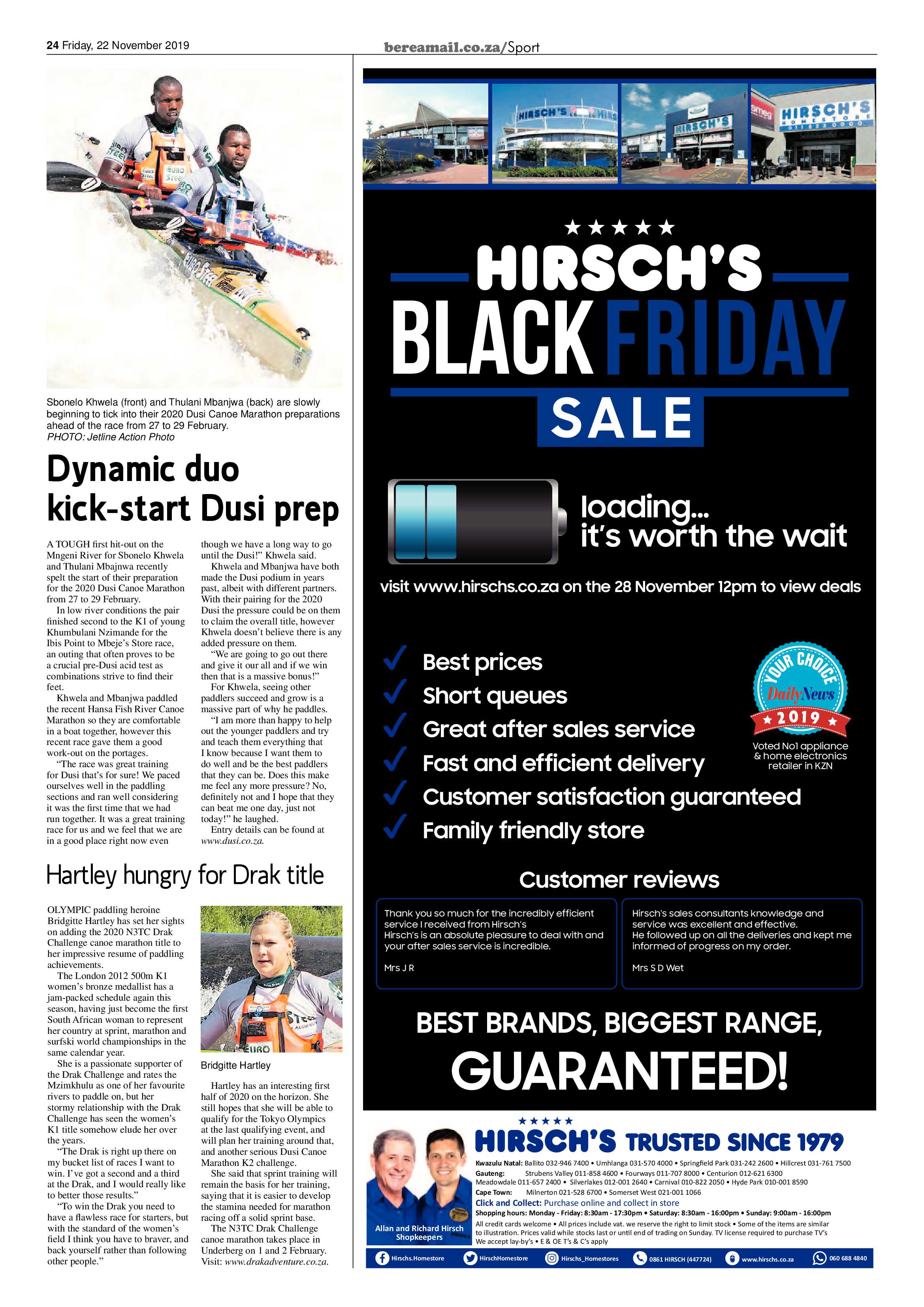 Berea Mail 22 November 2019 page 22