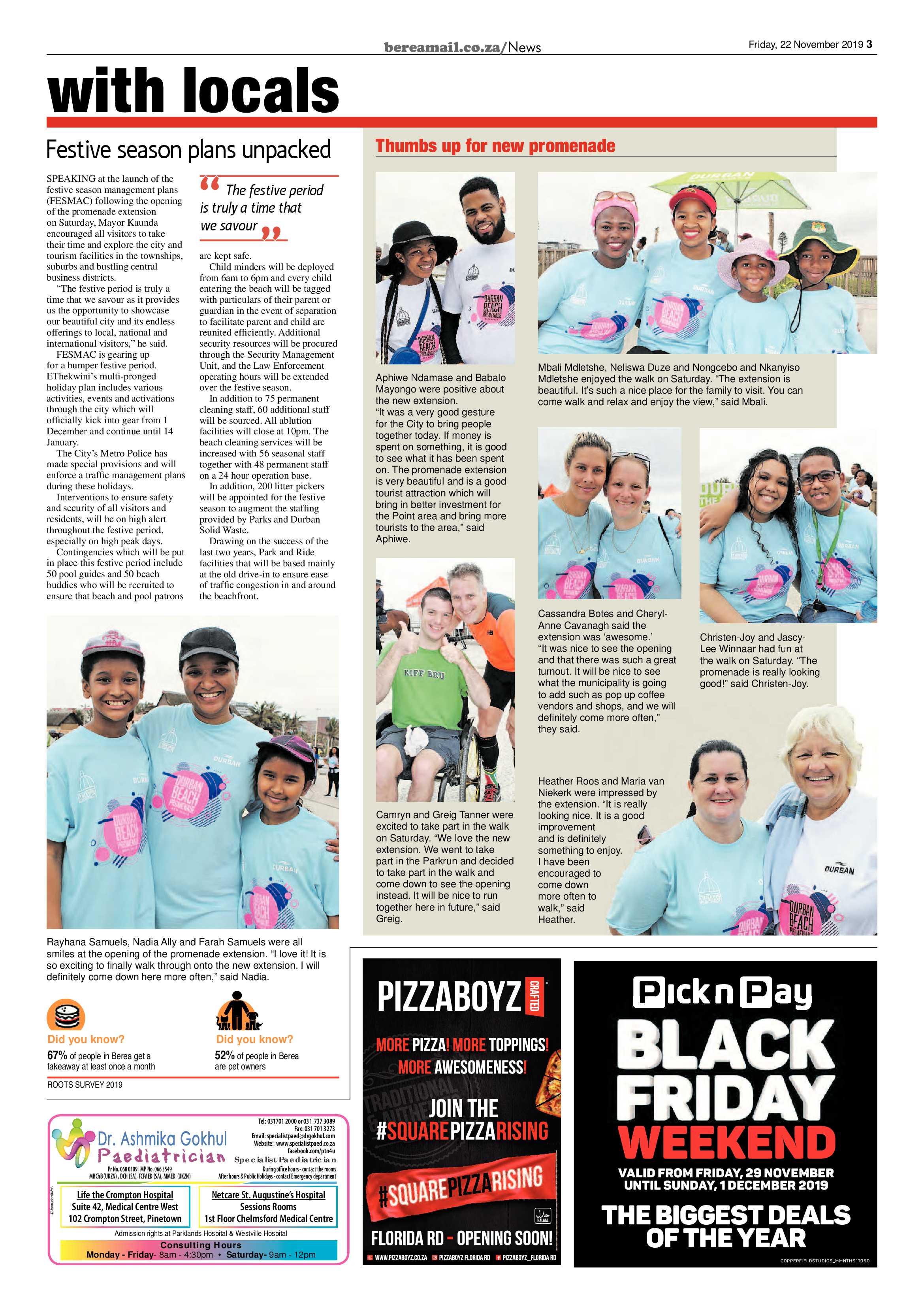 Berea Mail 22 November 2019 page 3