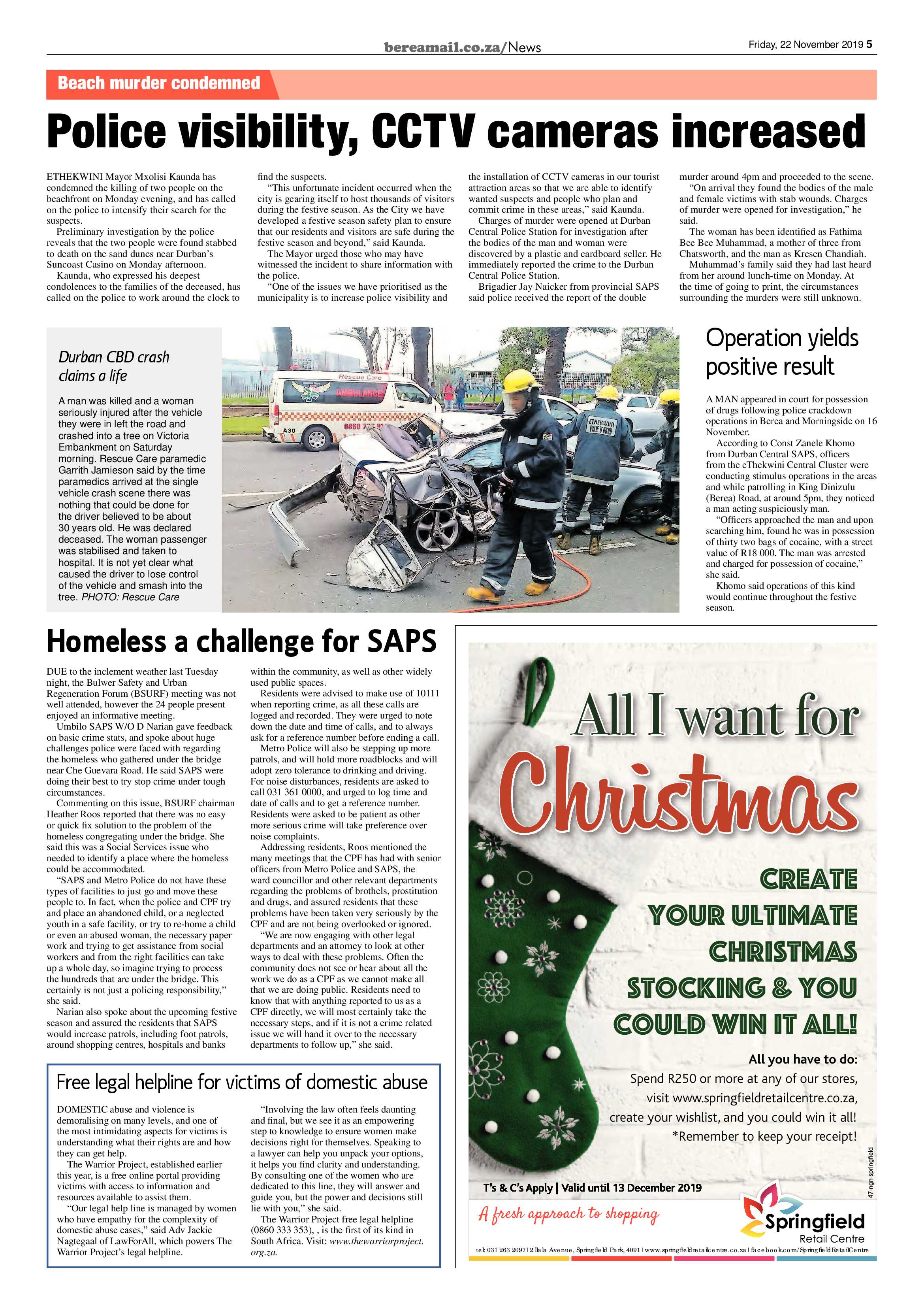 Berea Mail 22 November 2019 page 5