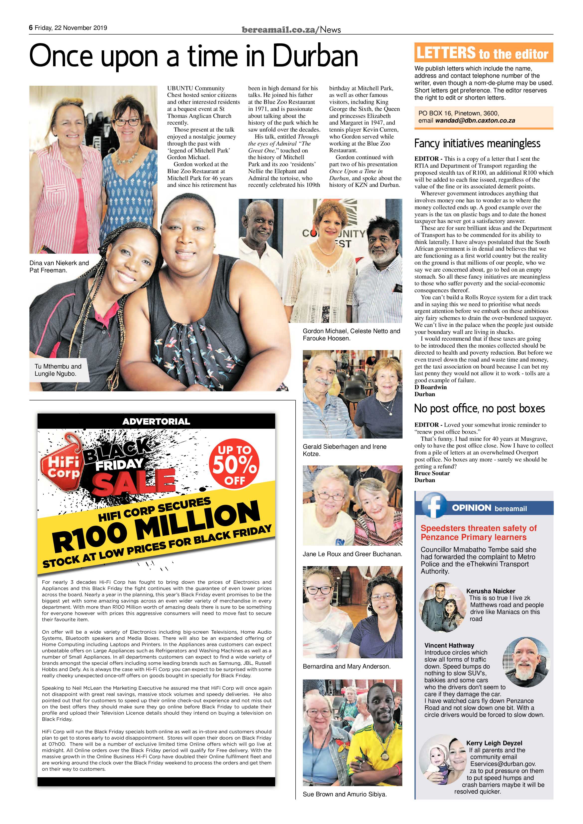 Berea Mail 22 November 2019 page 6