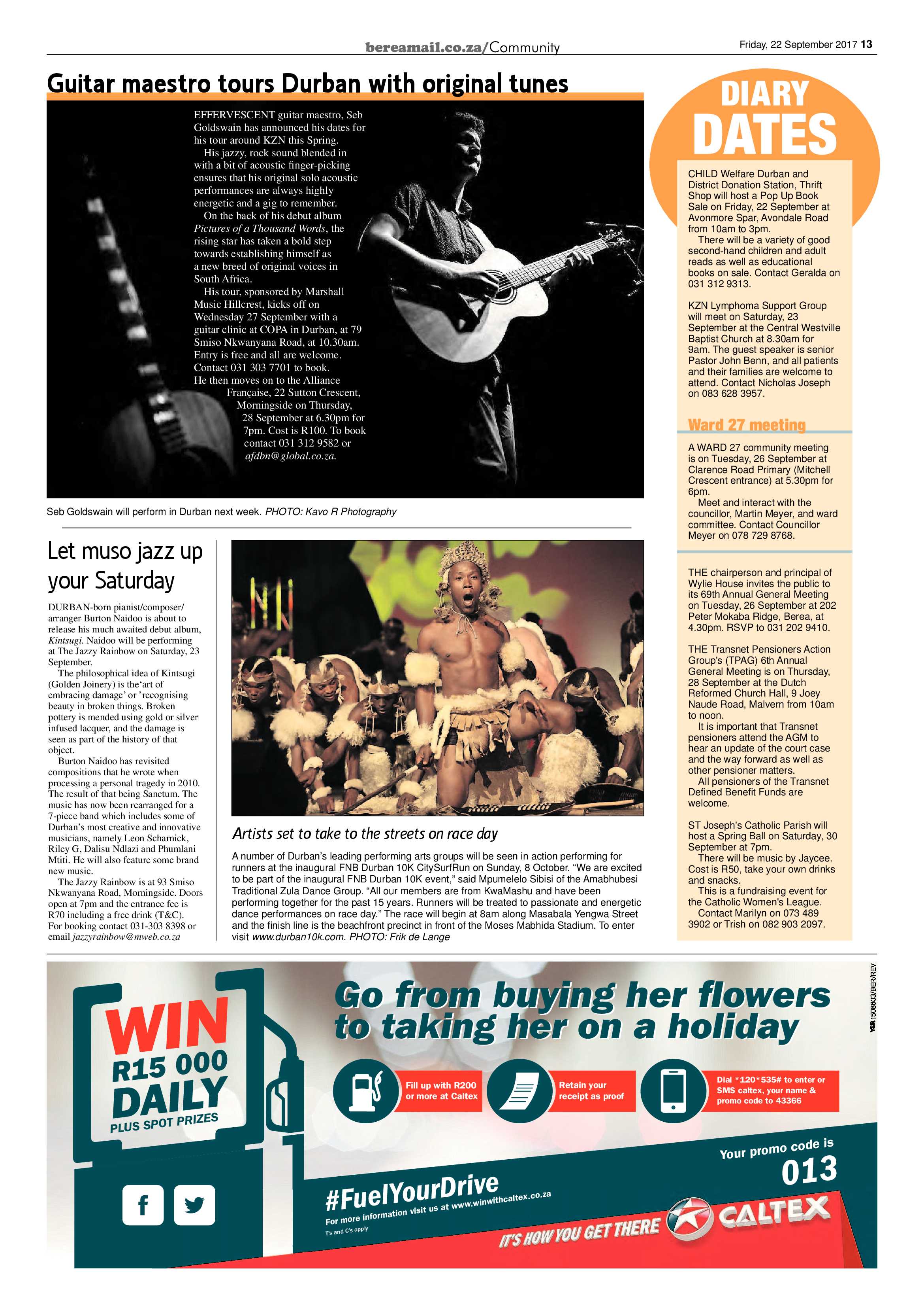 Berea Mail 22 September 2017 page 13
