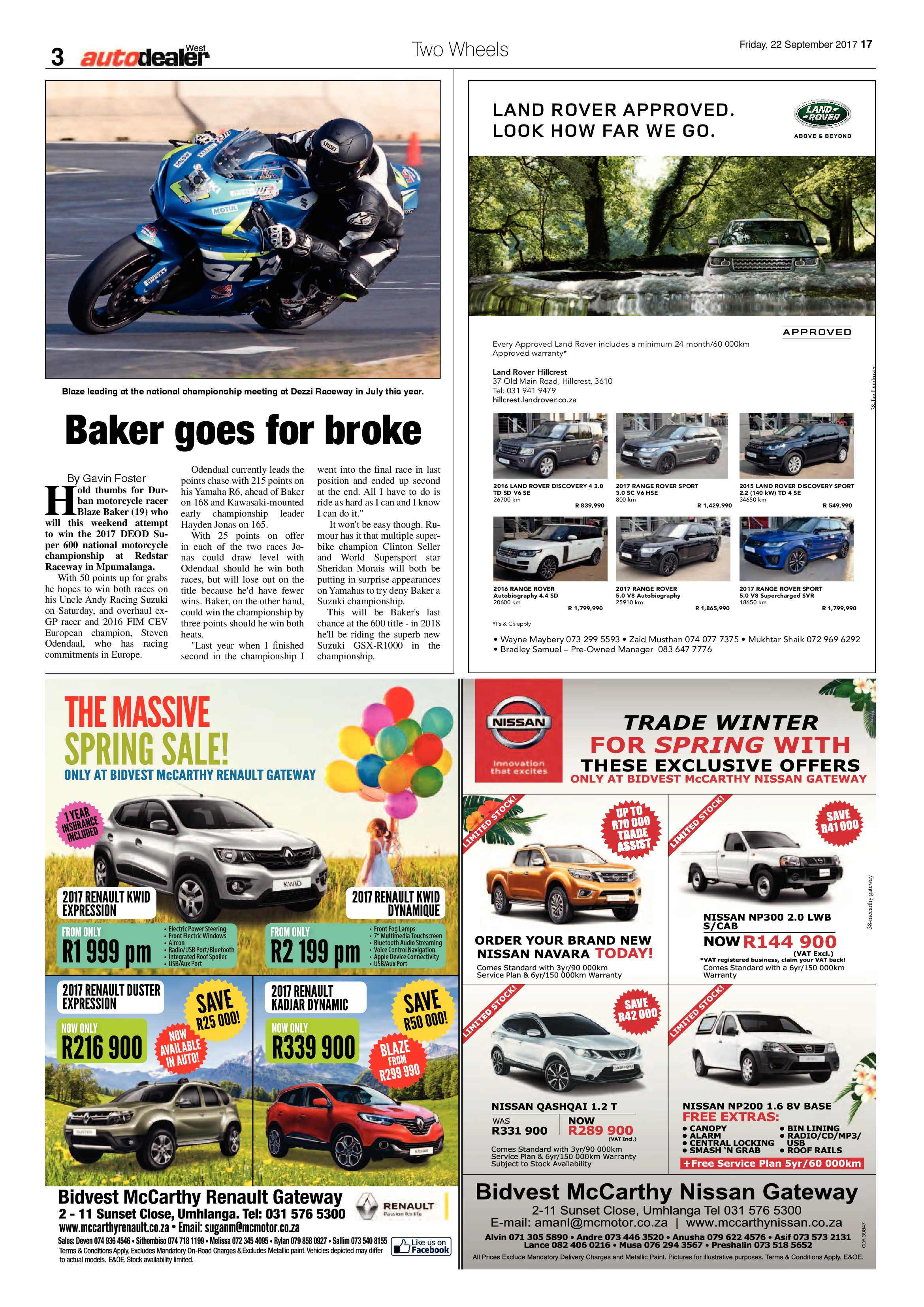 Berea Mail 22 September 2017 page 17