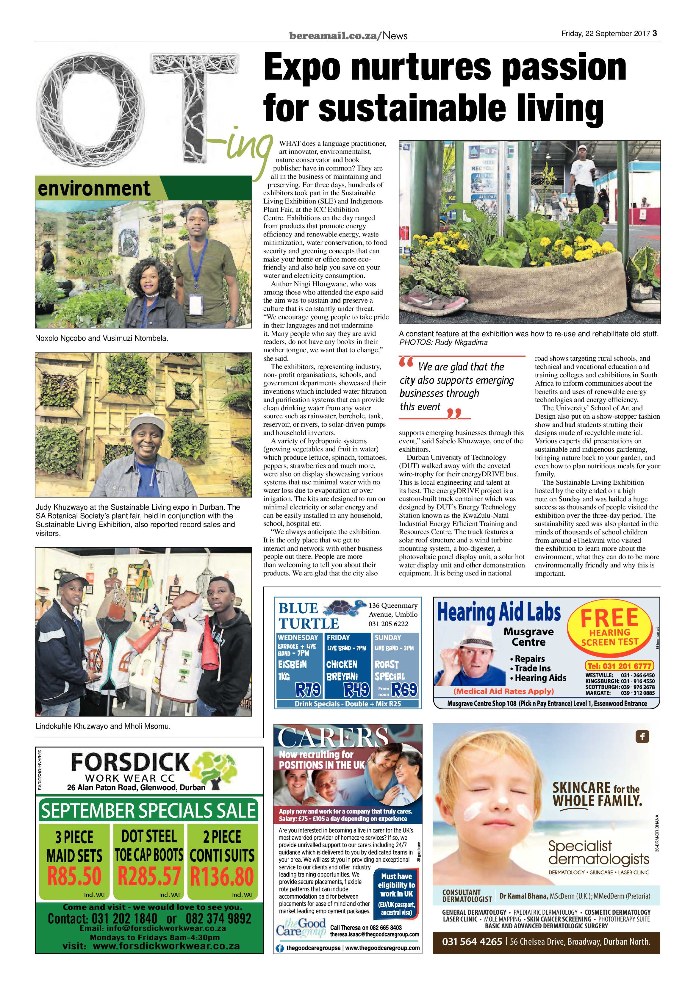 Berea Mail 22 September 2017 page 3