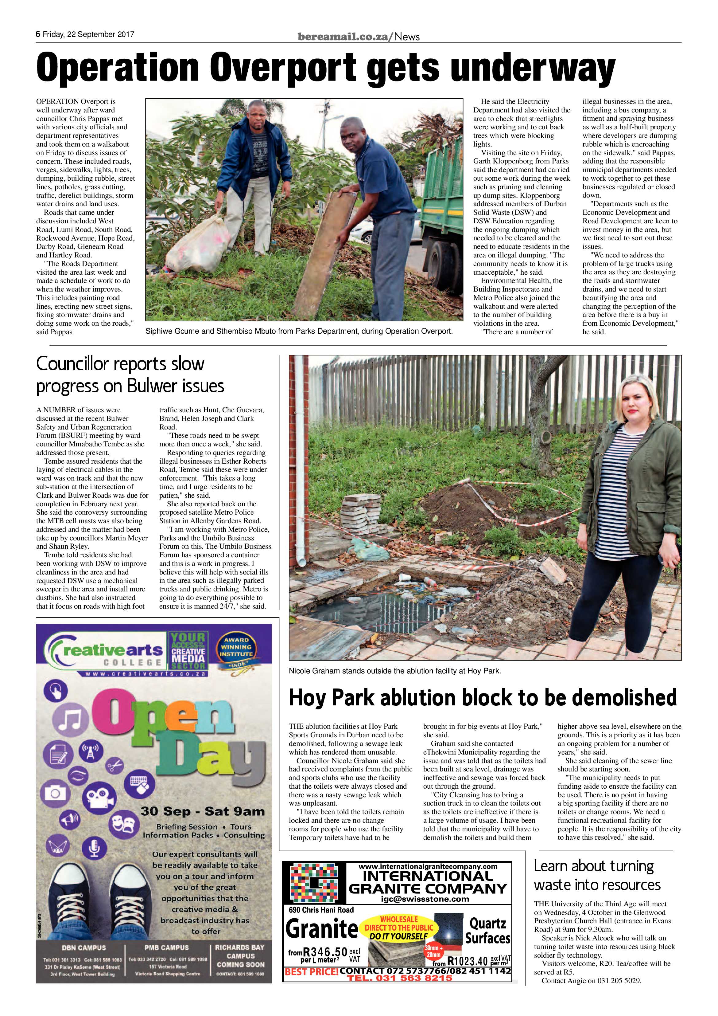 Berea Mail 22 September 2017 page 6