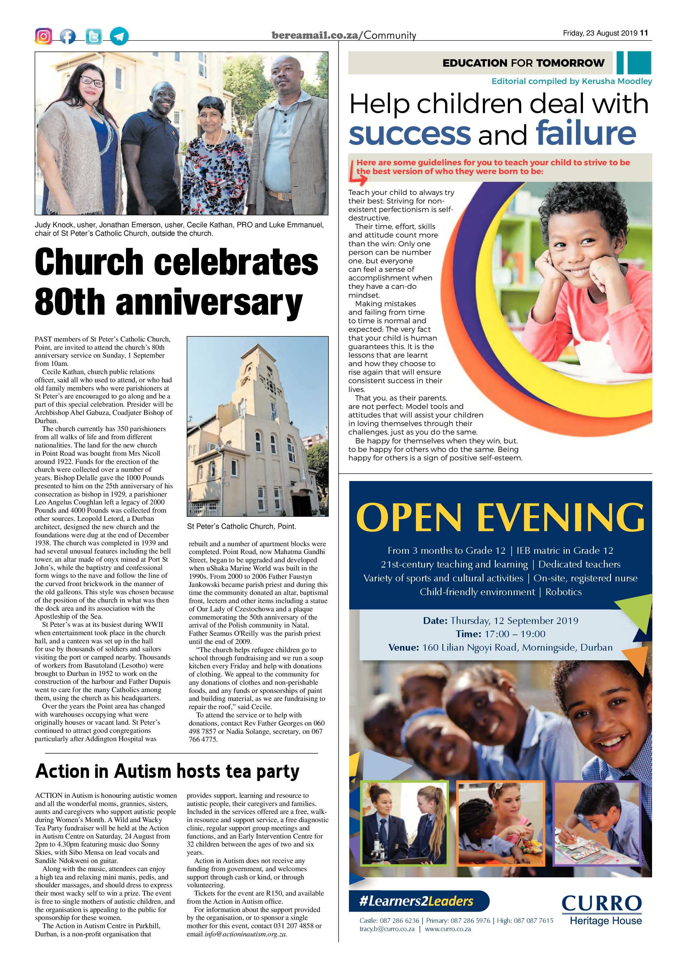Berea Mail 23 August 2019 page 11