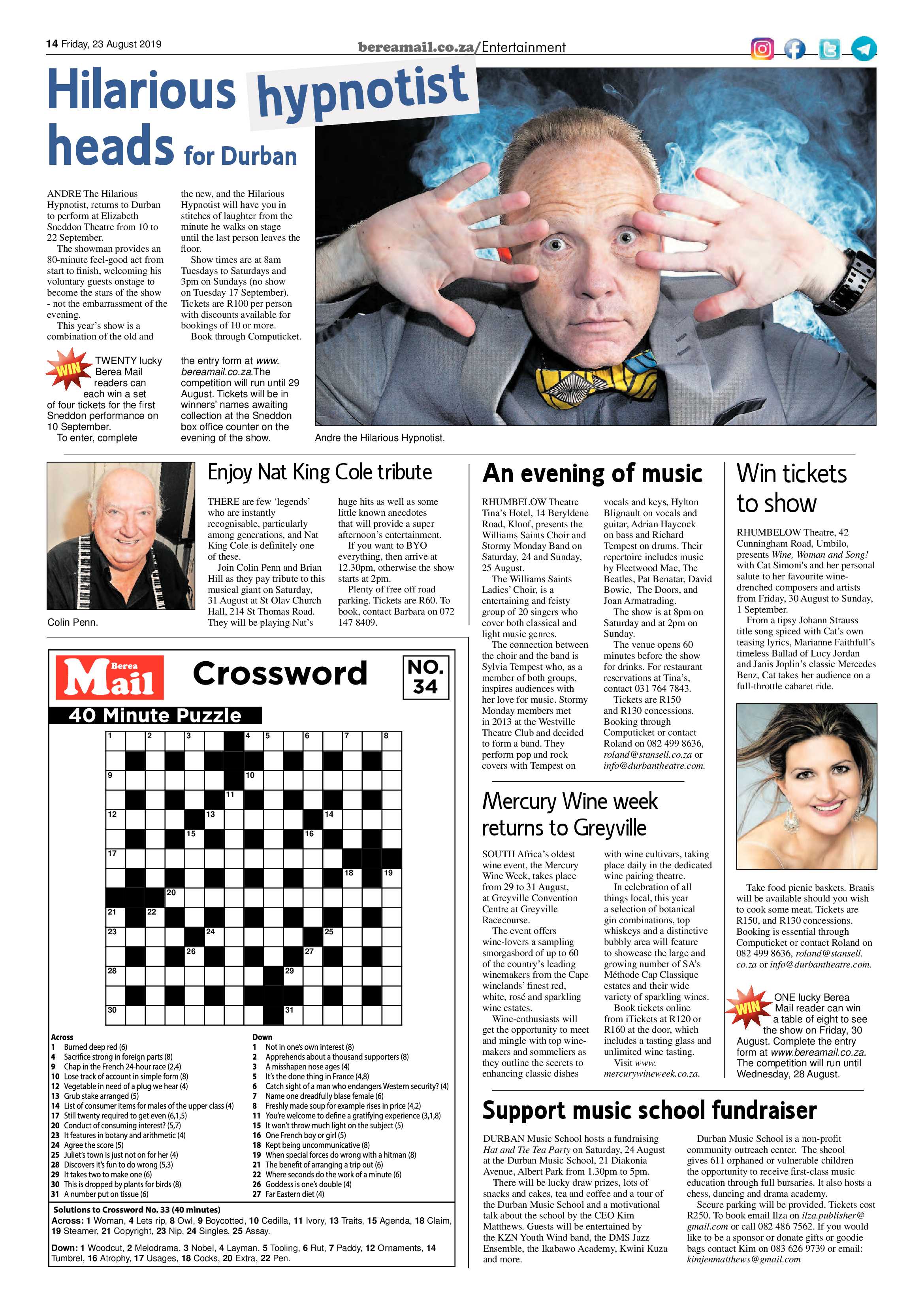 Berea Mail 23 August 2019 page 14