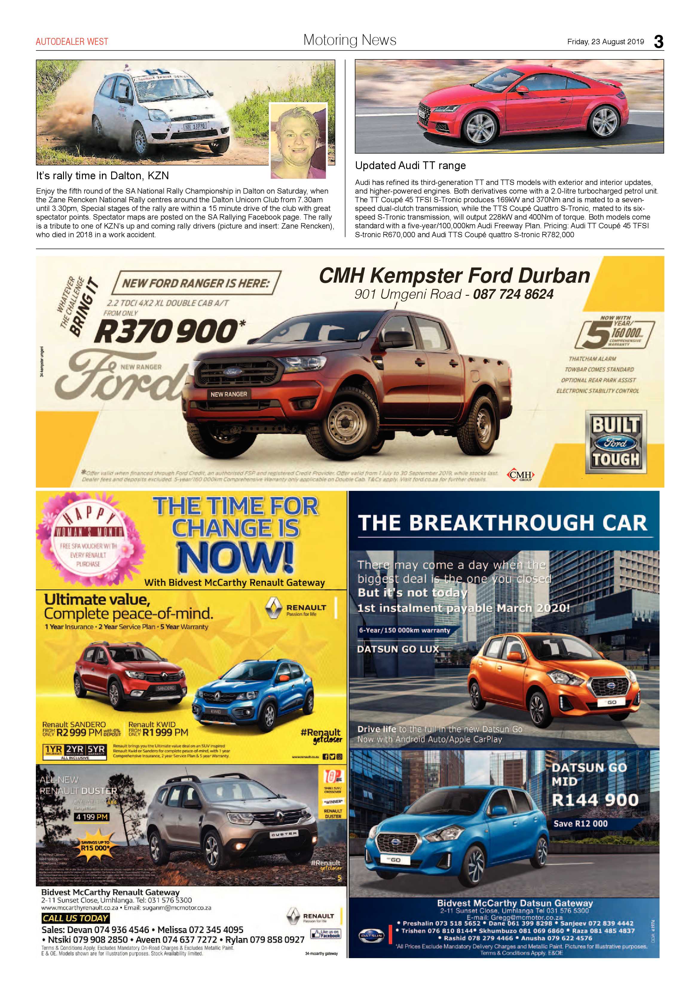 Berea Mail 23 August 2019 page 17