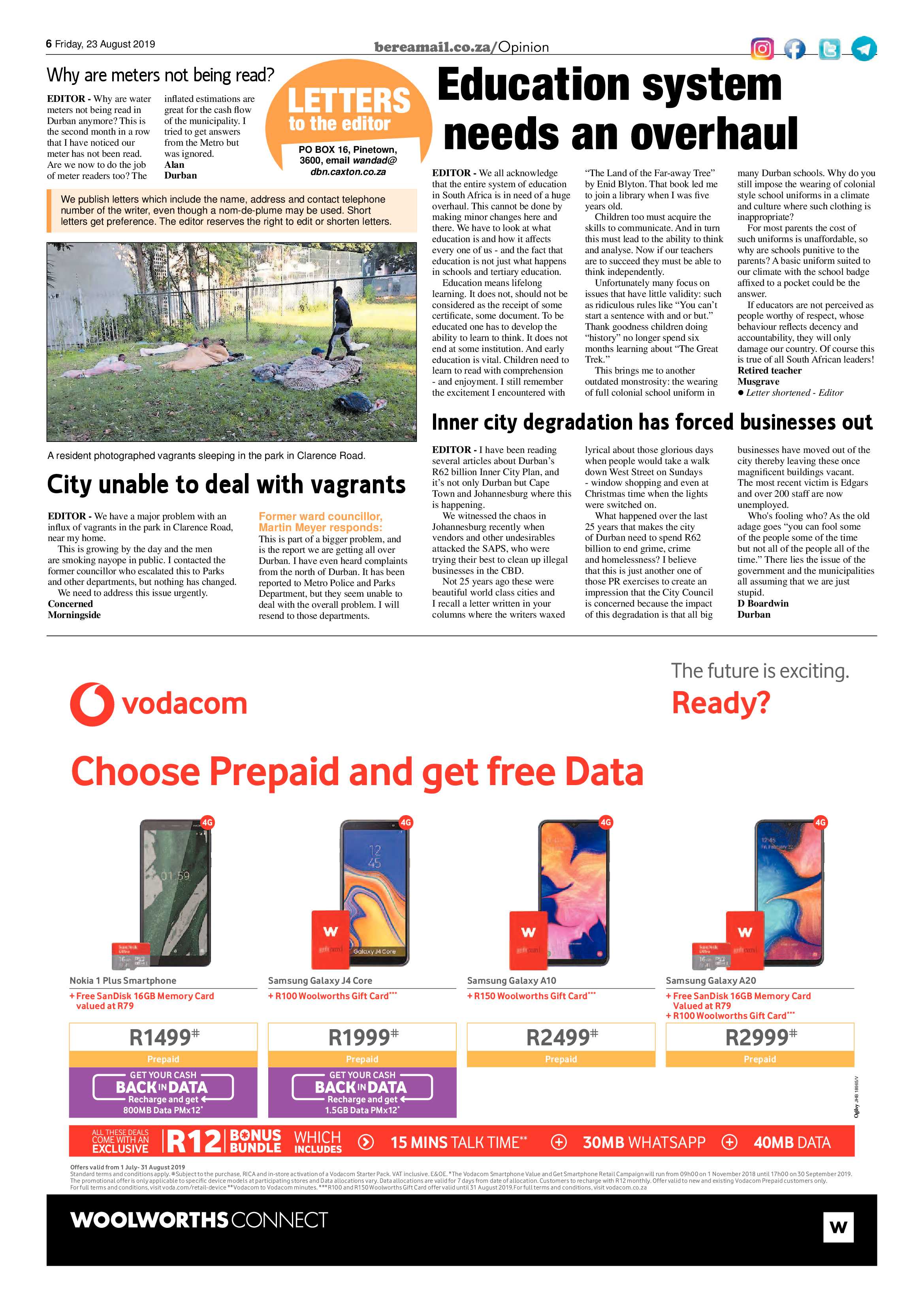 Berea Mail 23 August 2019 page 6