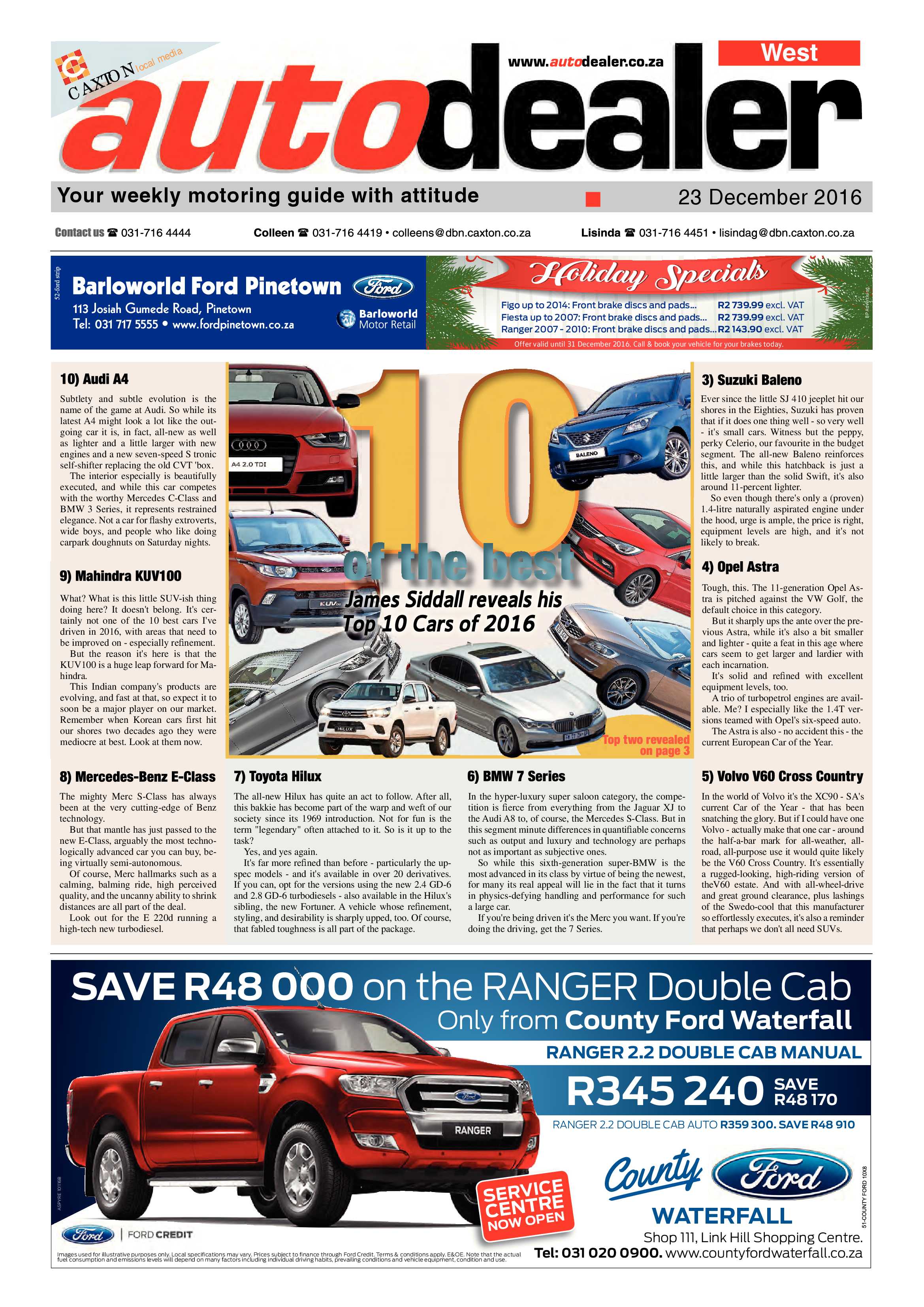 Berea Mail 23 December 2016 page 15
