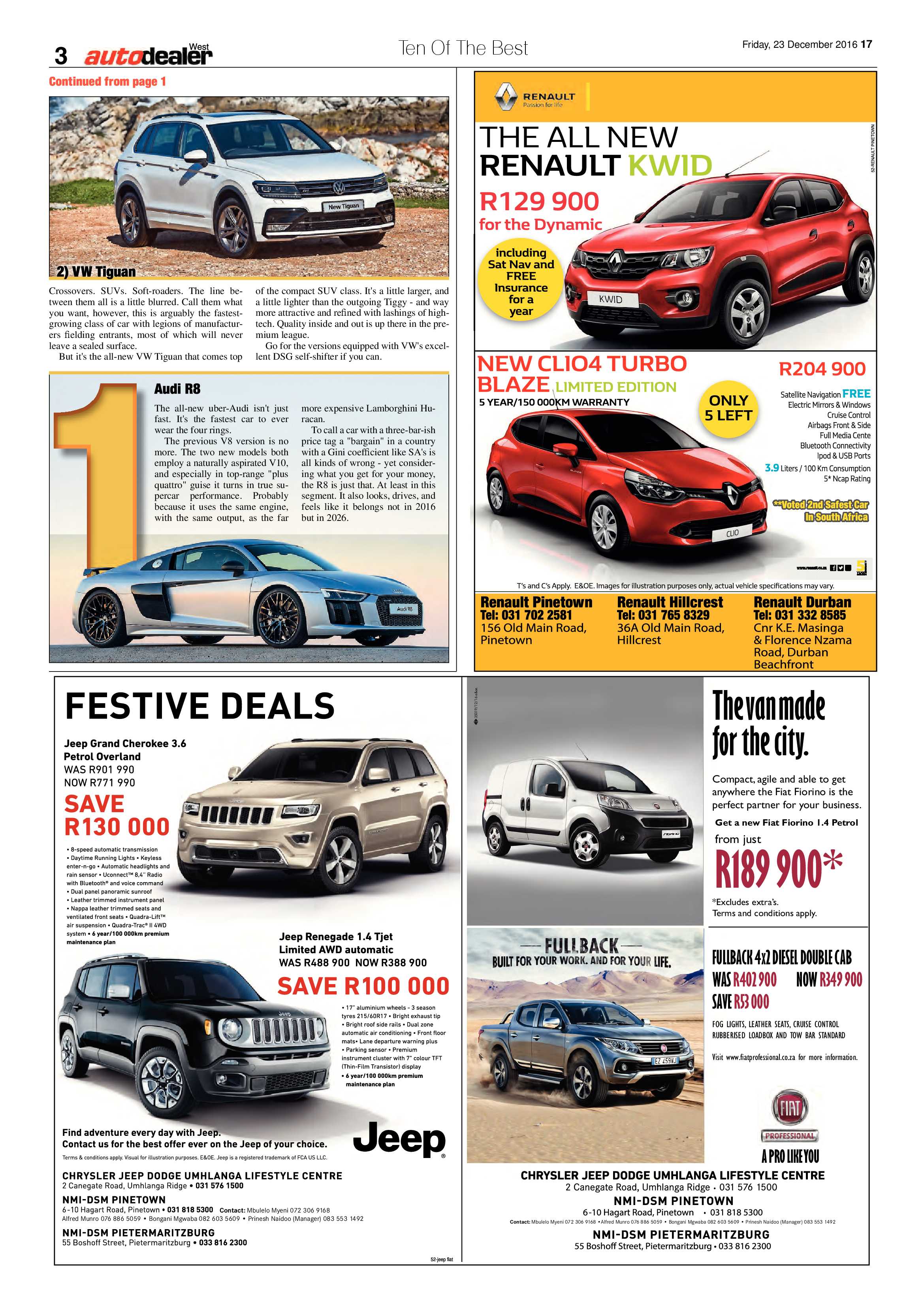 Berea Mail 23 December 2016 page 17