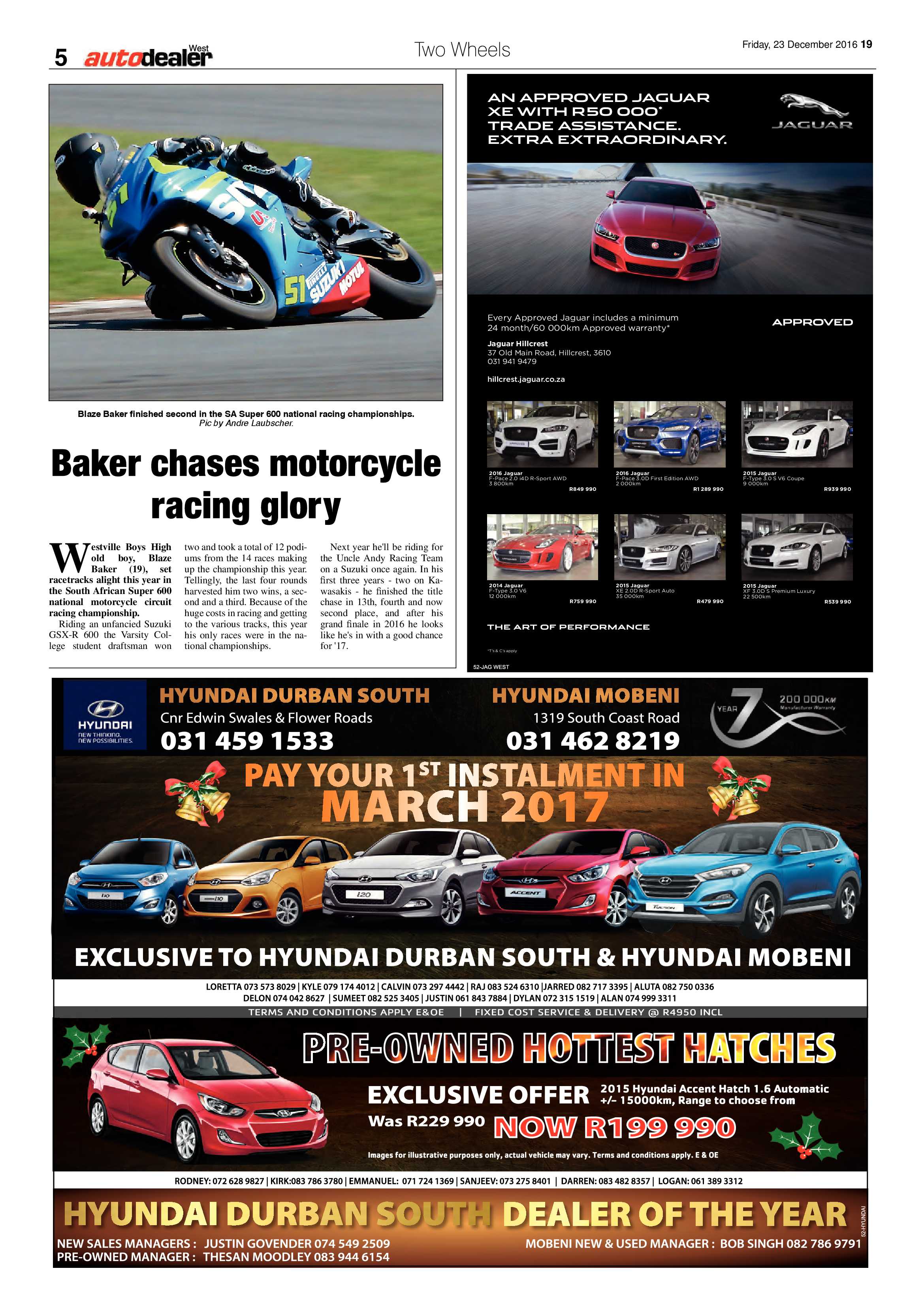 Berea Mail 23 December 2016 page 19