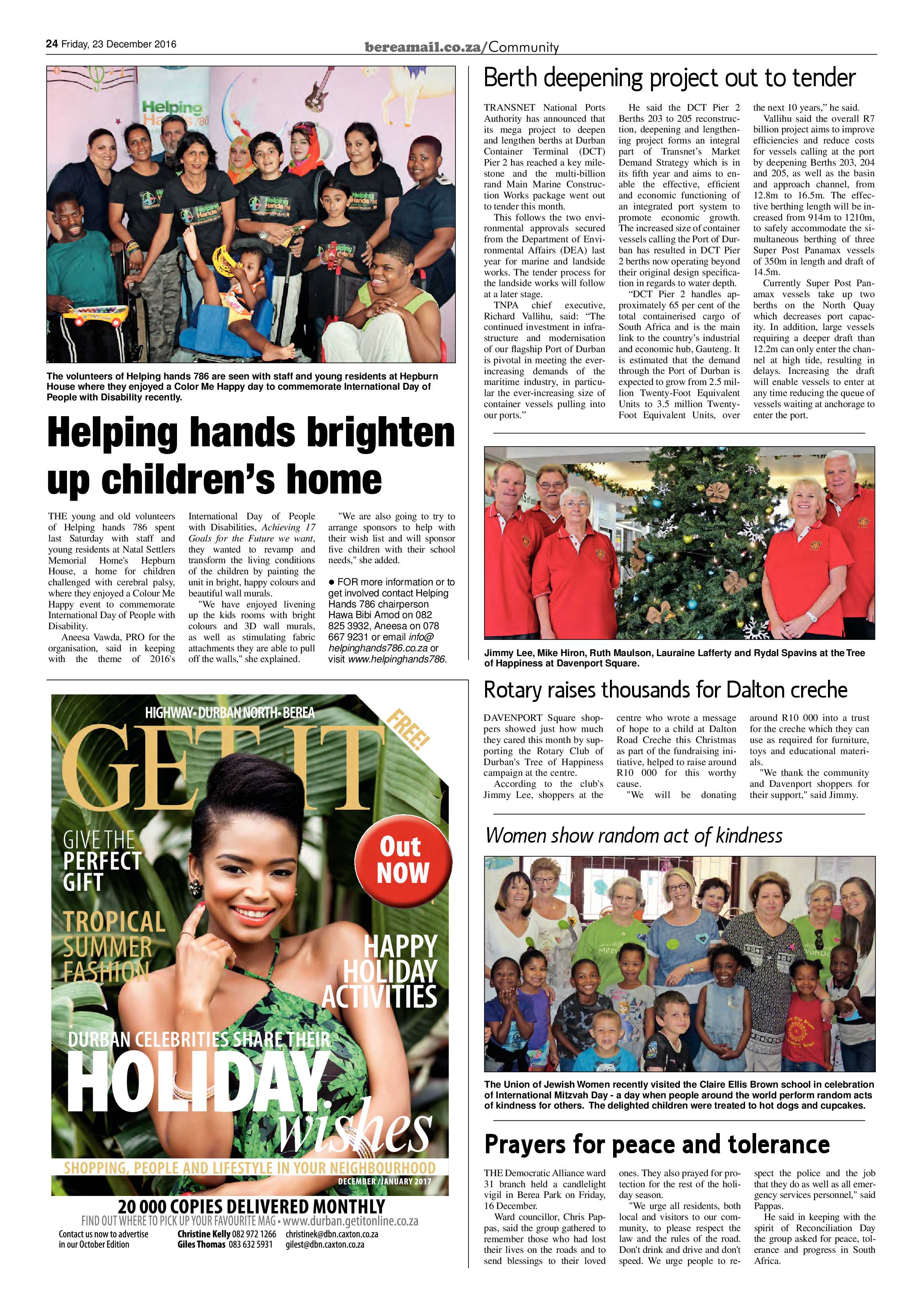 Berea Mail 23 December 2016 page 24