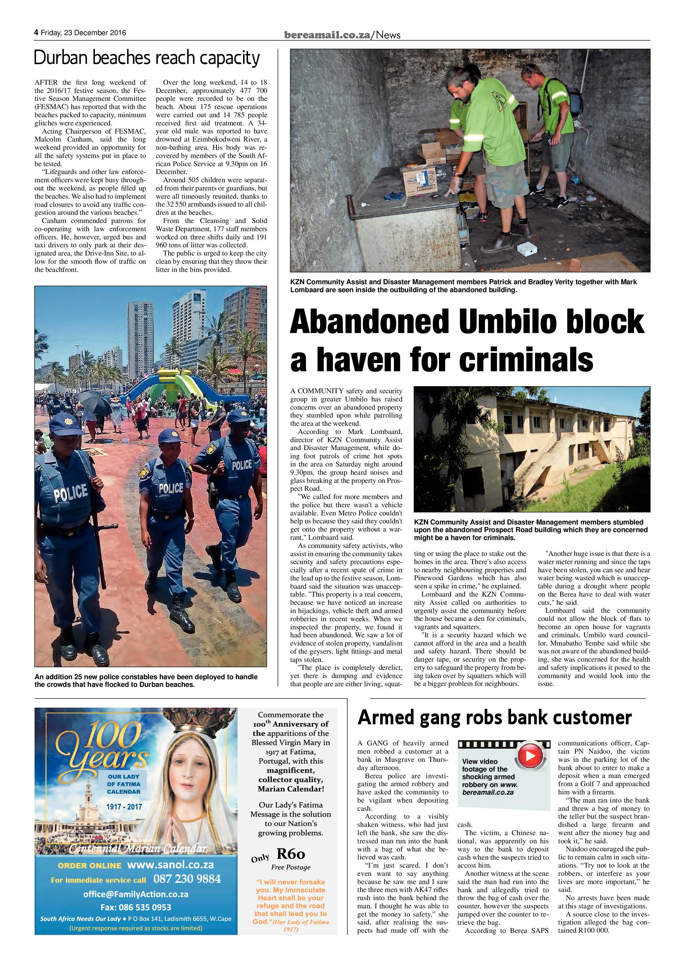 Berea Mail 23 December 2016 page 4