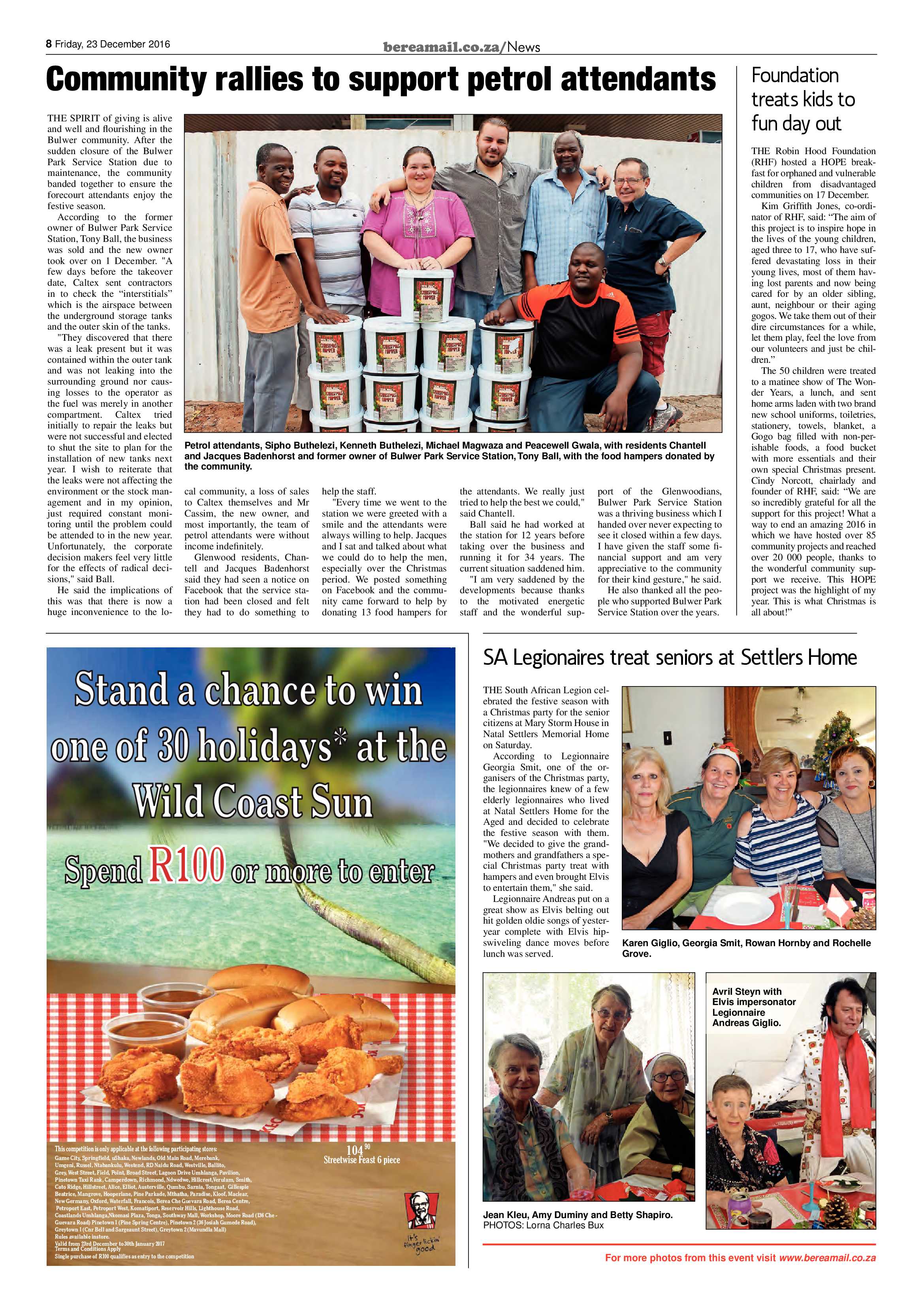 Berea Mail 23 December 2016 page 8