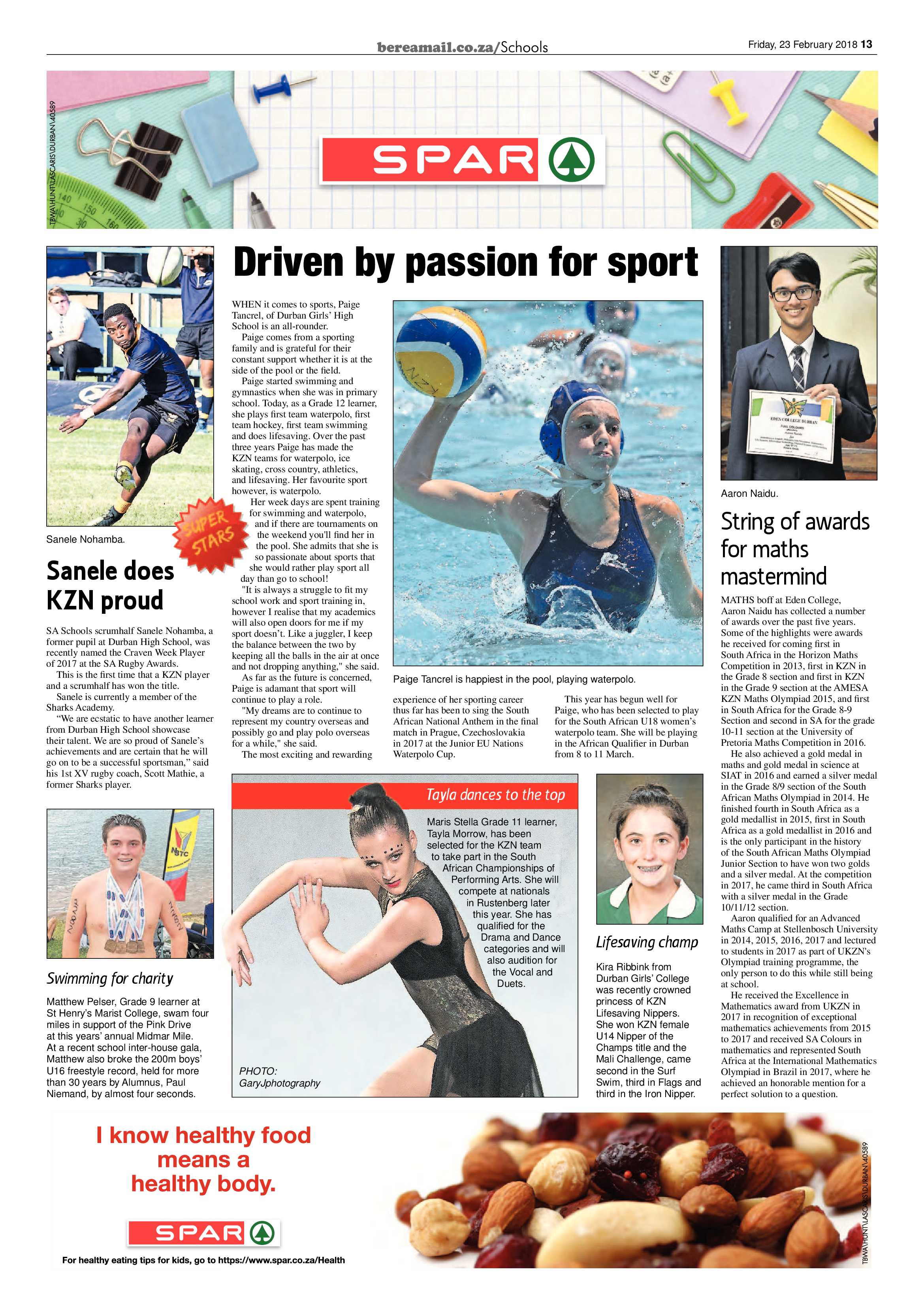 Berea Mail 23 February 2018 page 13