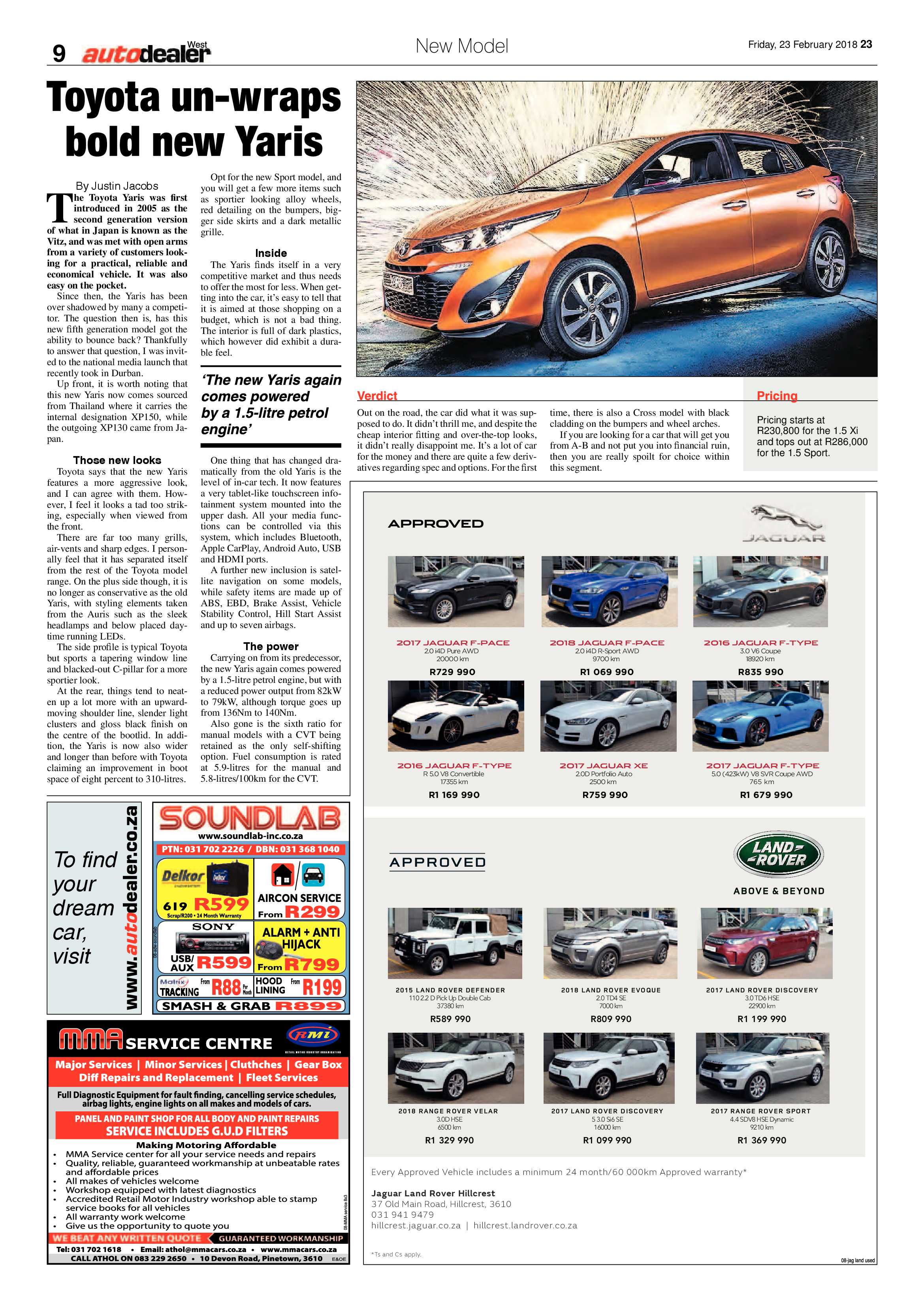Berea Mail 23 February 2018 page 23