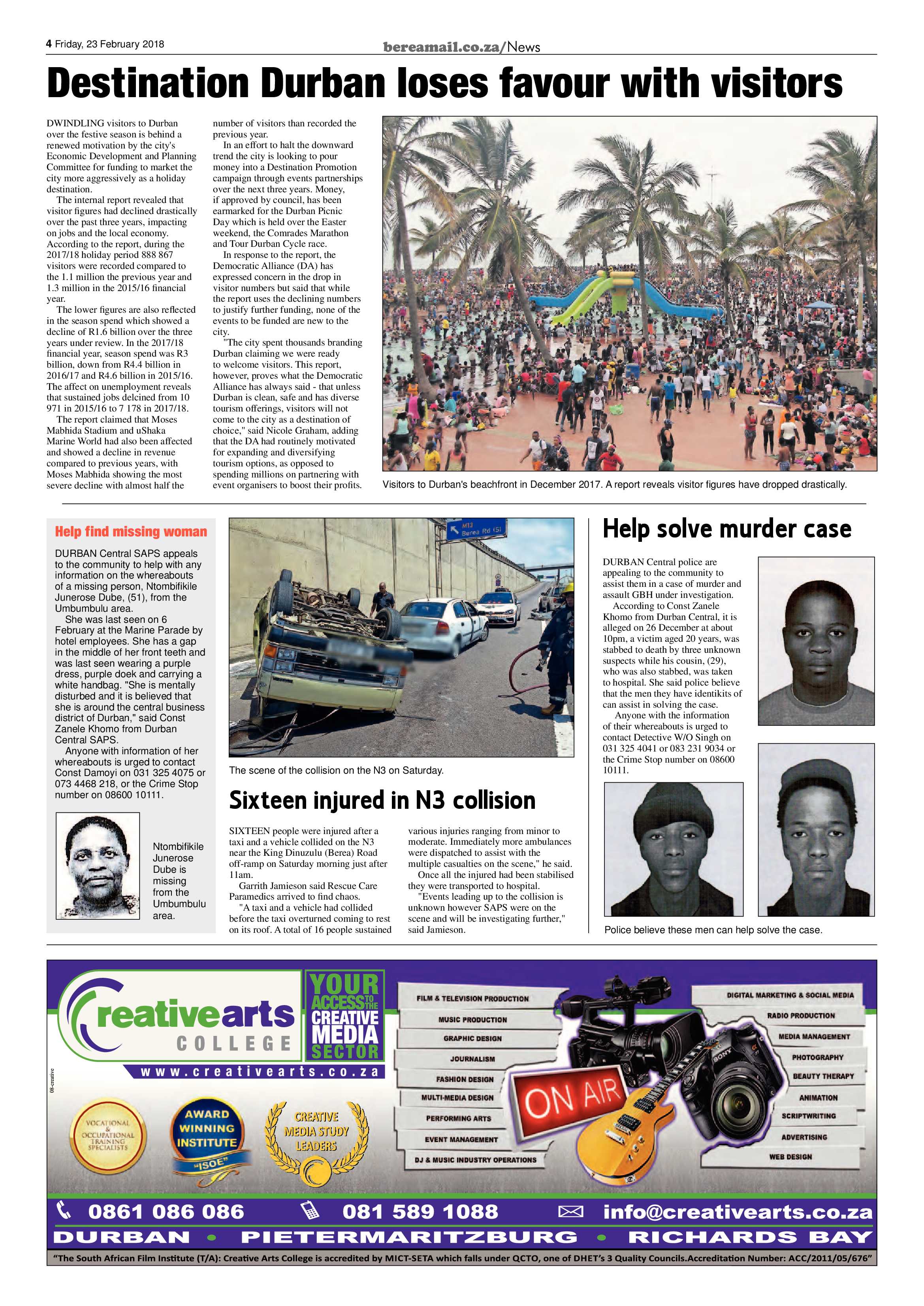 Berea Mail 23 February 2018 page 4