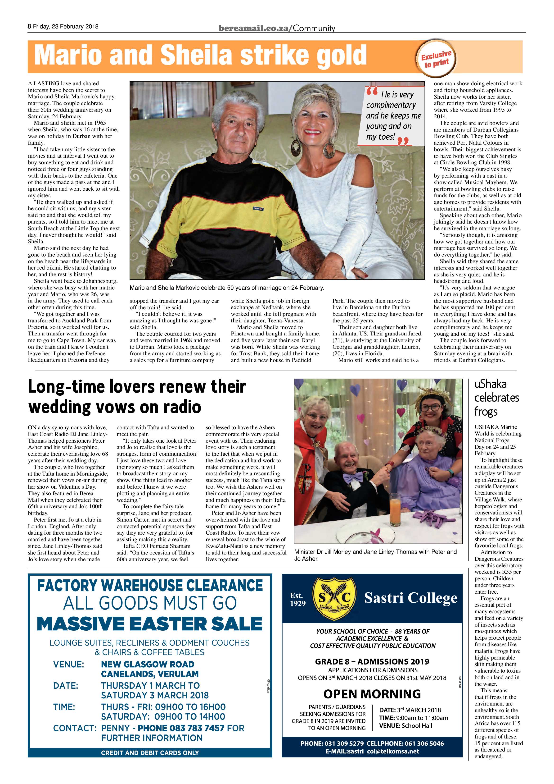 Berea Mail 23 February 2018 page 8