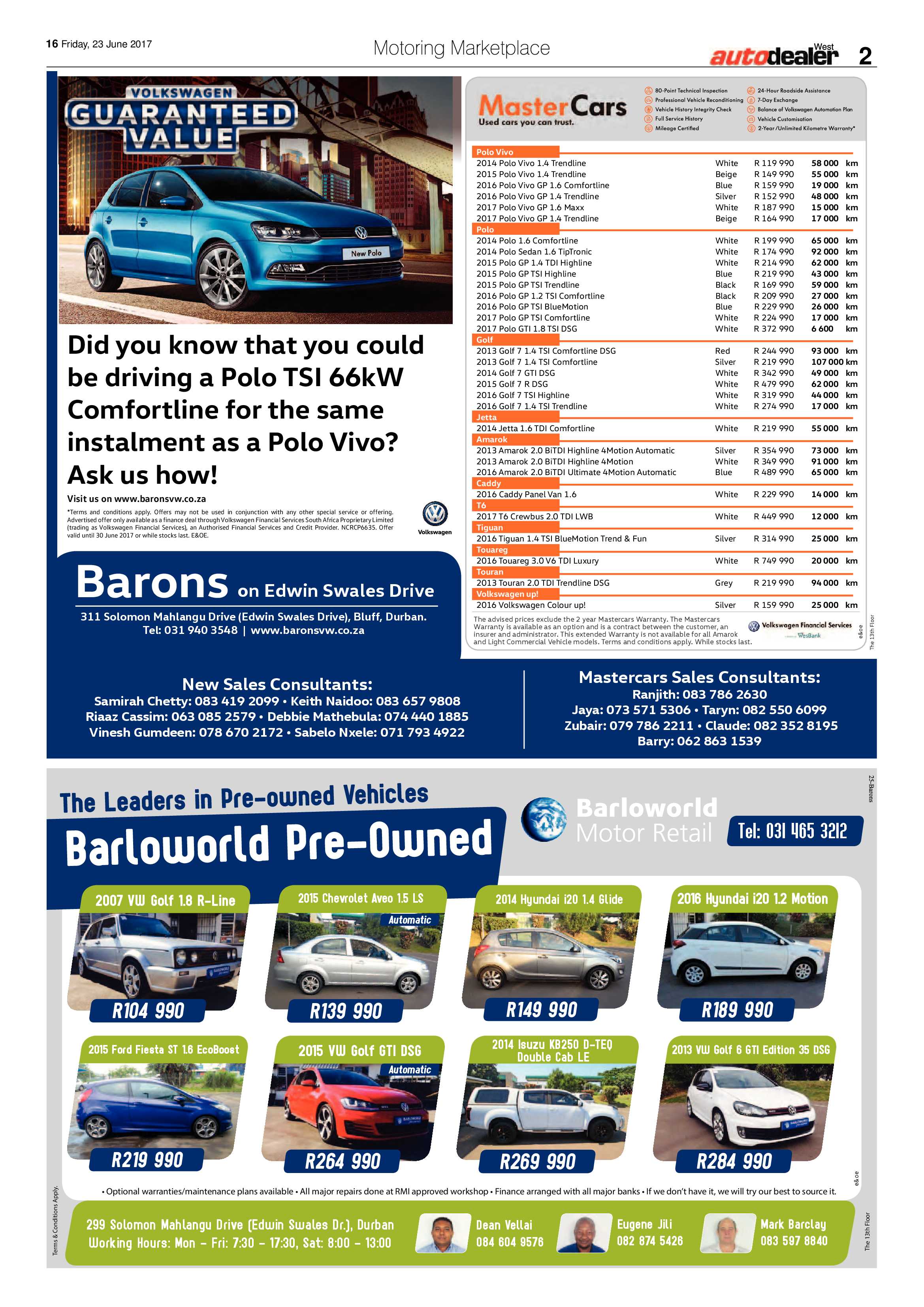 Berea Mail 23 June 2017 page 16