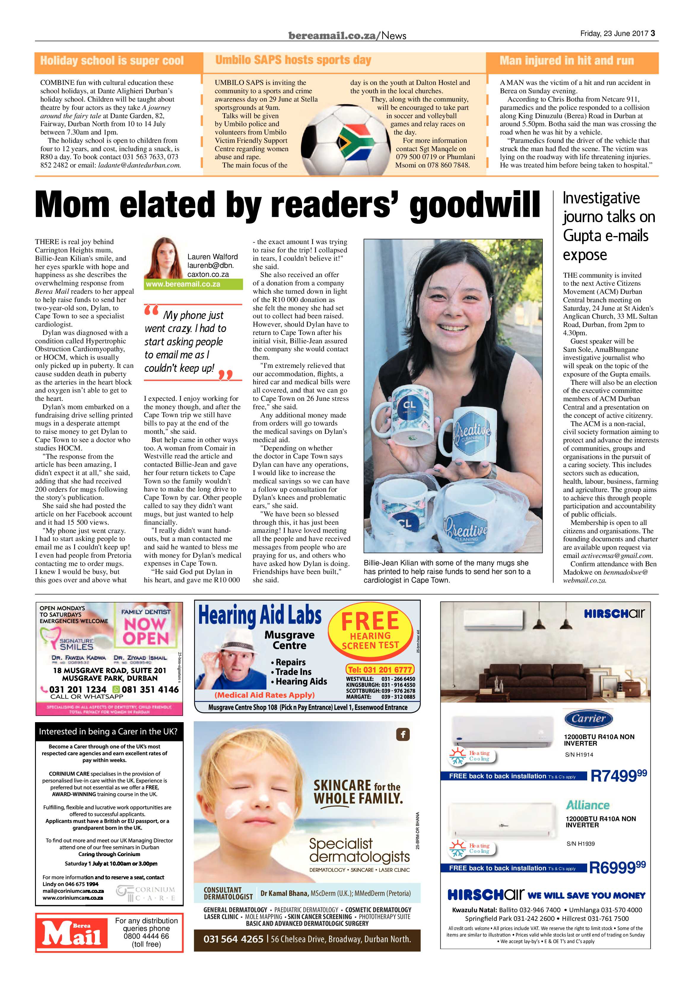 Berea Mail 23 June 2017 page 3