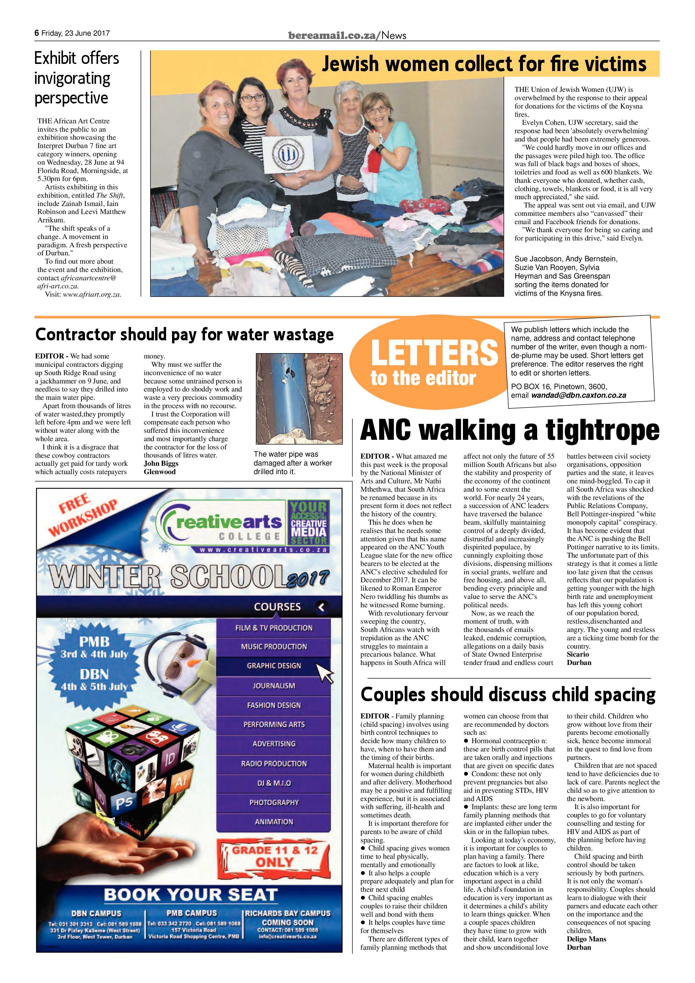 Berea Mail 23 June 2017 page 6