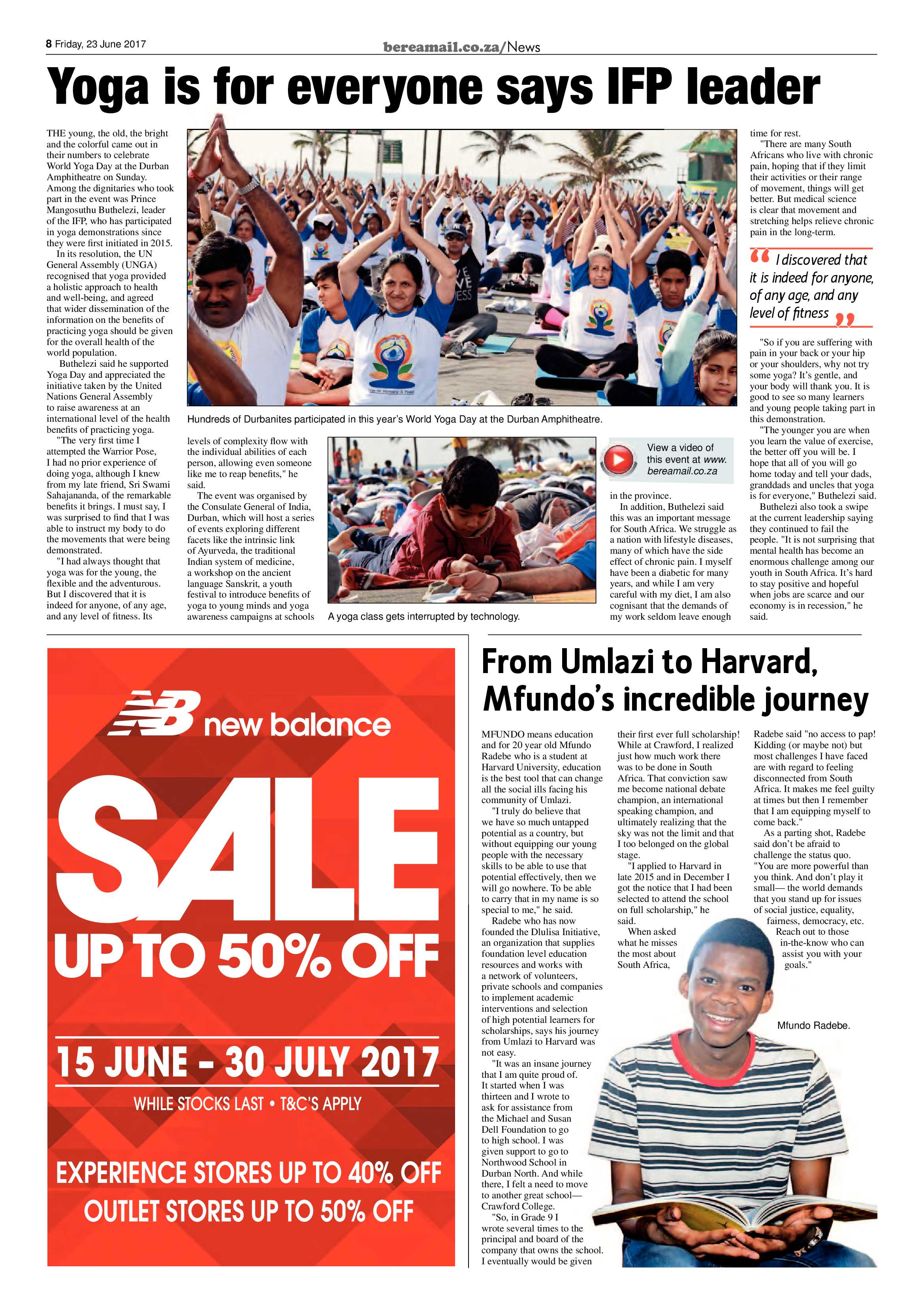 Berea Mail 23 June 2017 page 8