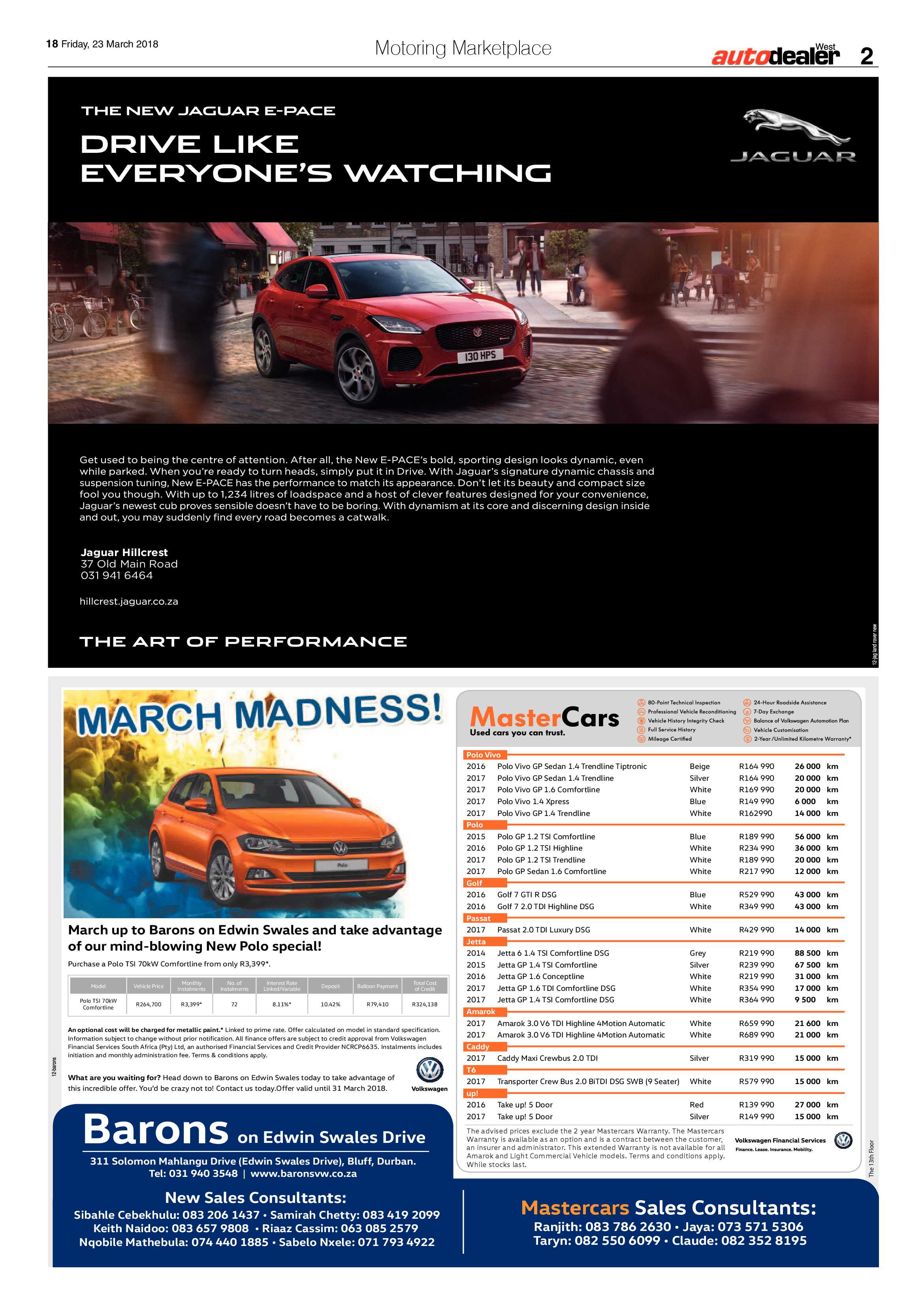 Berea Mail 23 March 2018 page 18