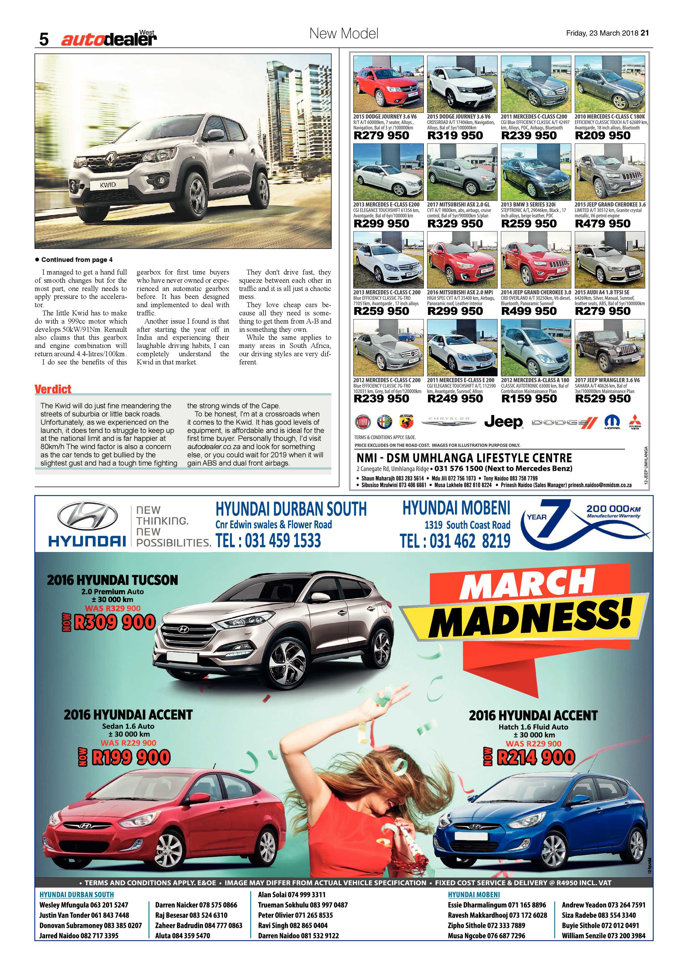 Berea Mail 23 March 2018 page 21