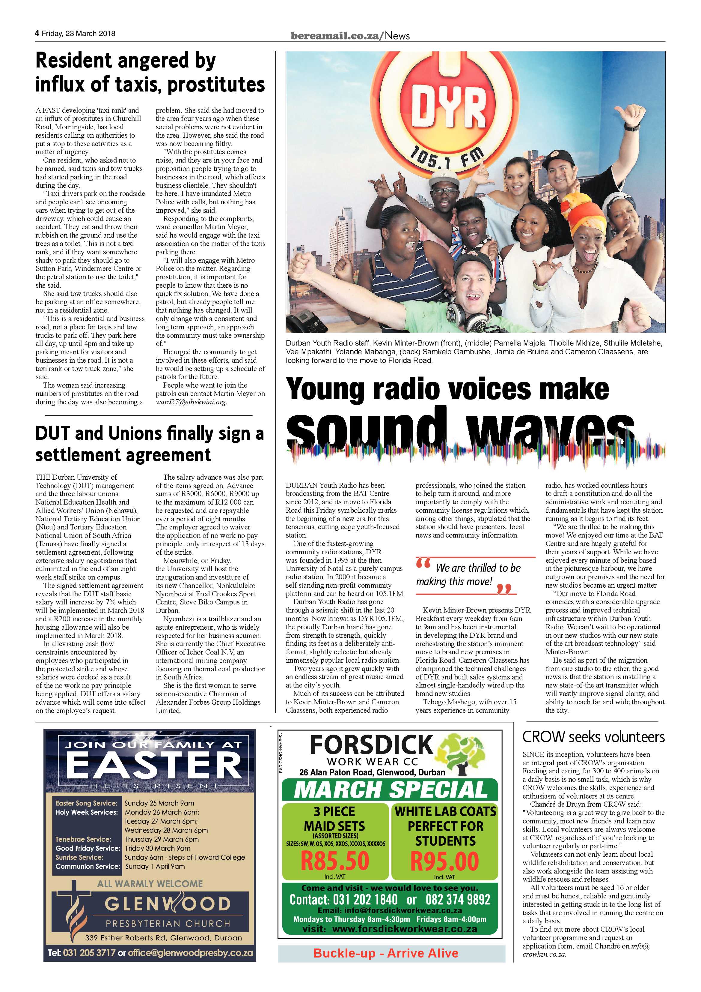 Berea Mail 23 March 2018 page 4