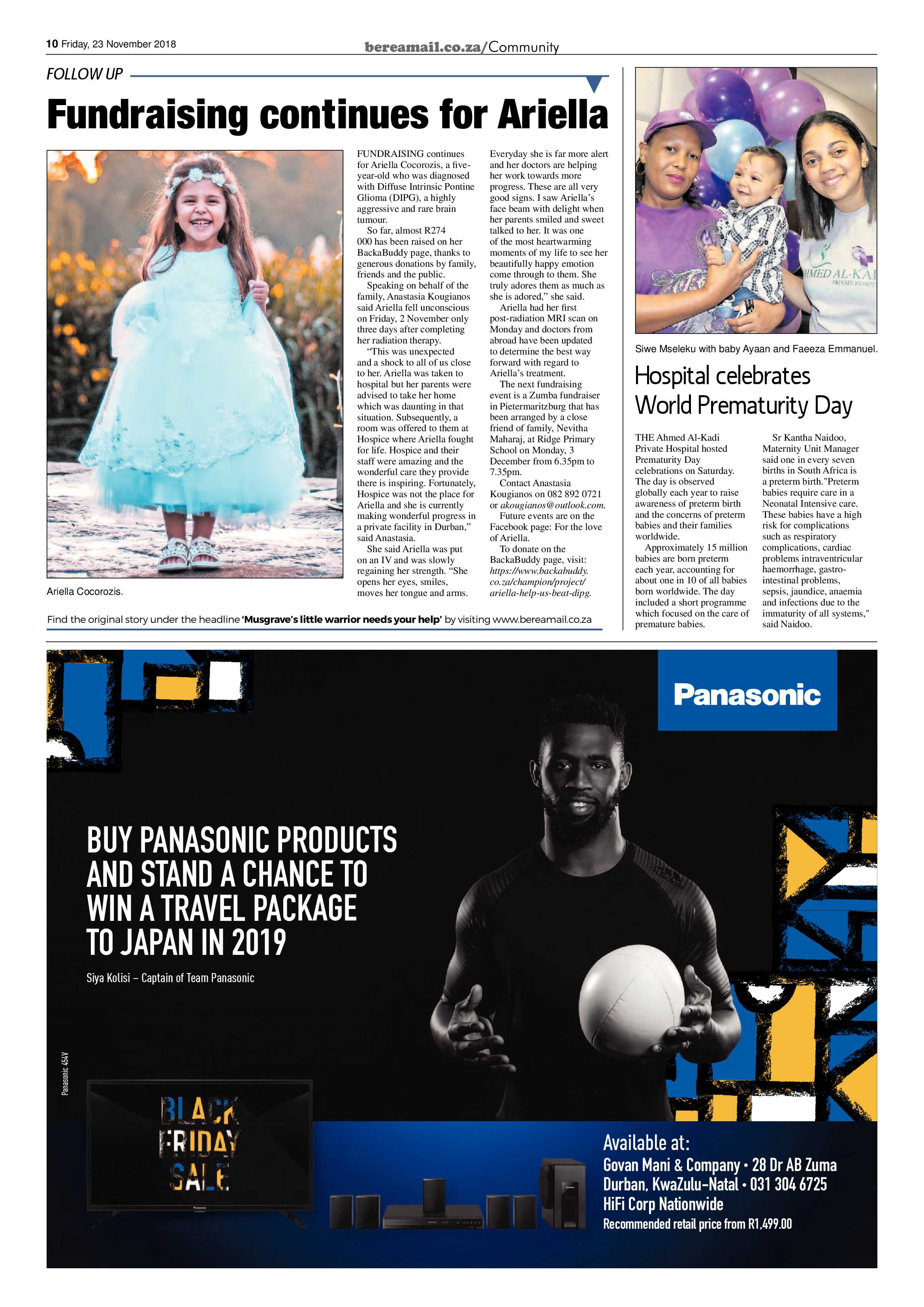 Berea Mail 23 November 2018 page 10