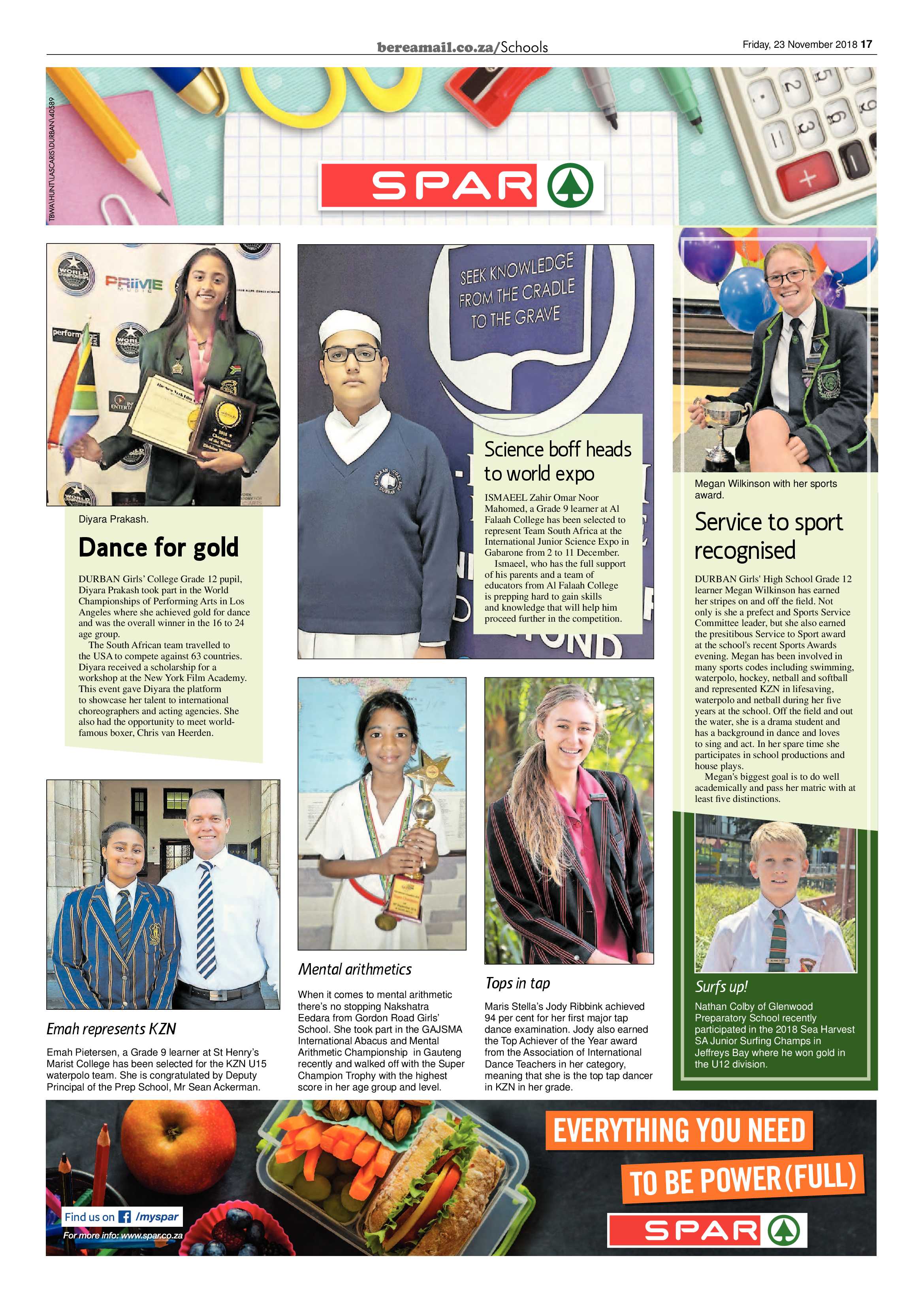 Berea Mail 23 November 2018 page 17