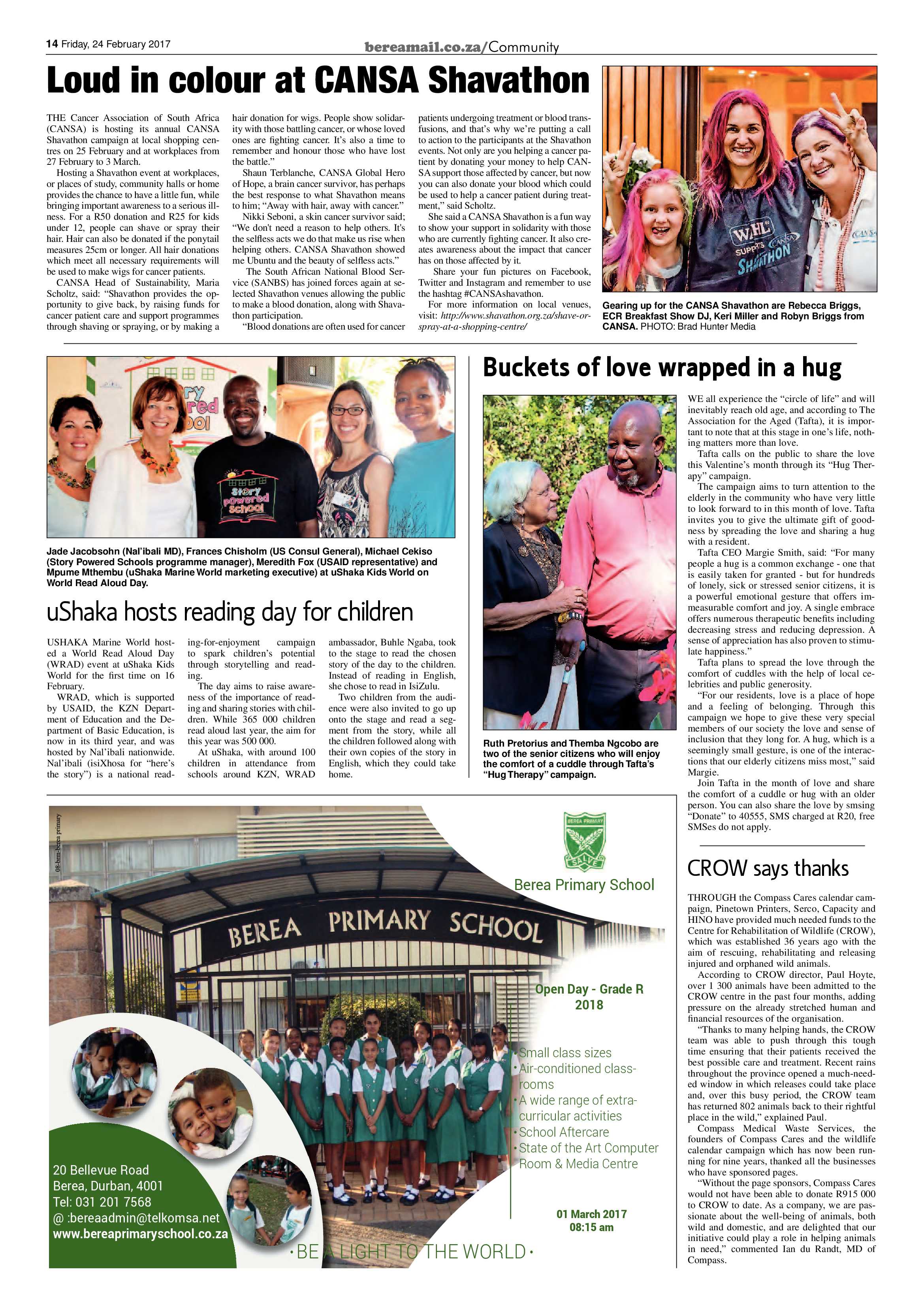 Berea Mail 24 February 2017 page 14