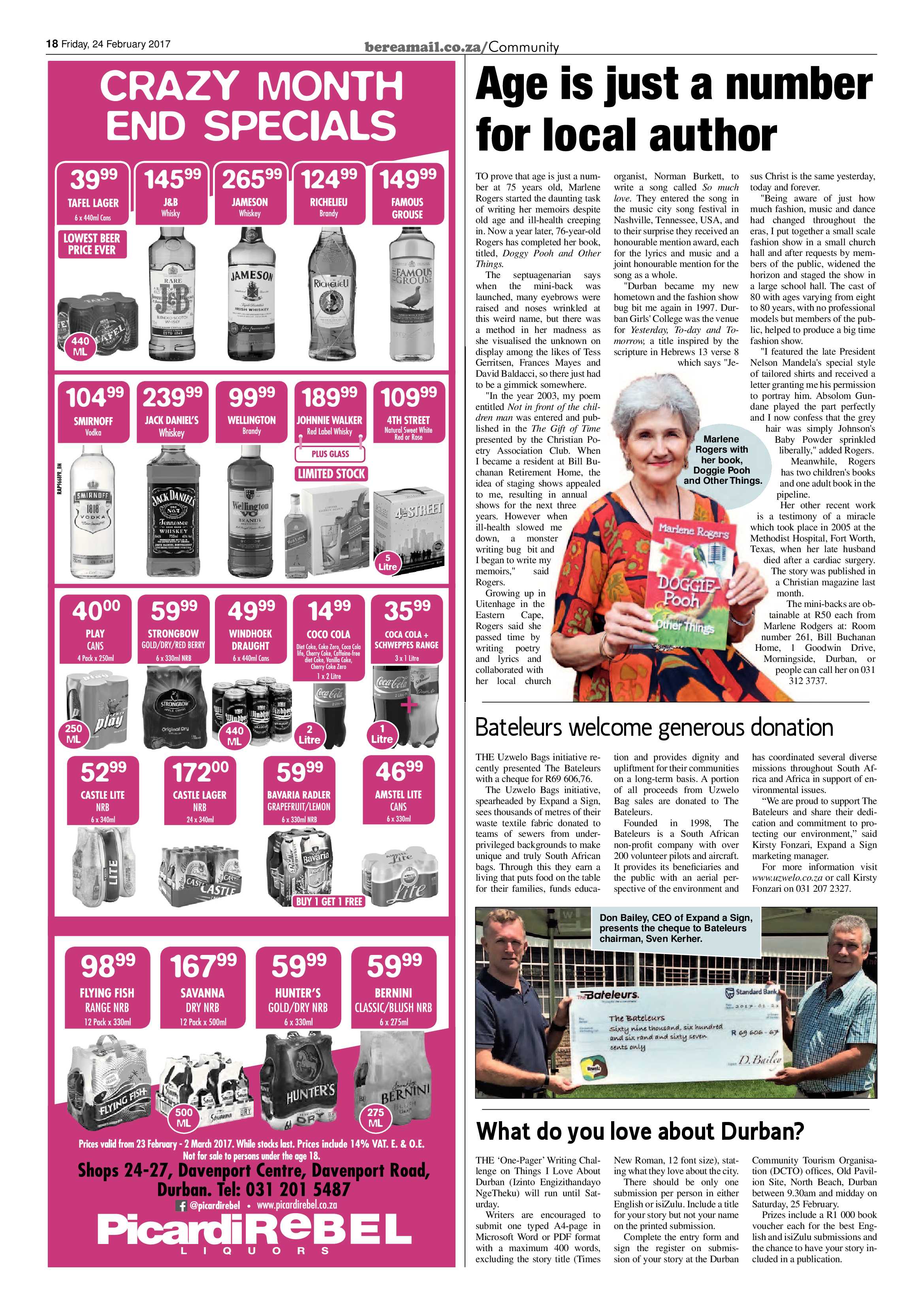 Berea Mail 24 February 2017 page 18