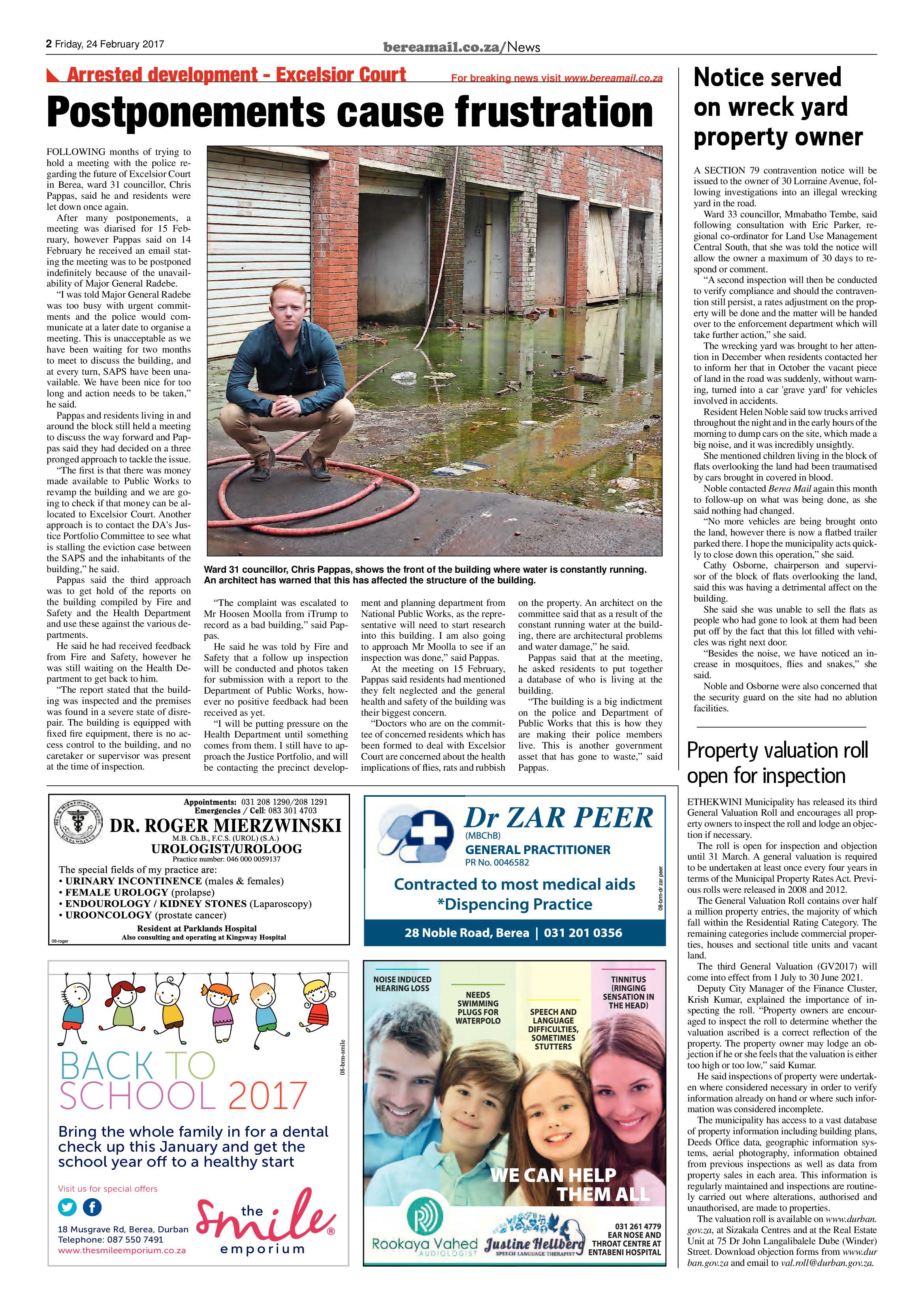 Berea Mail 24 February 2017 page 2