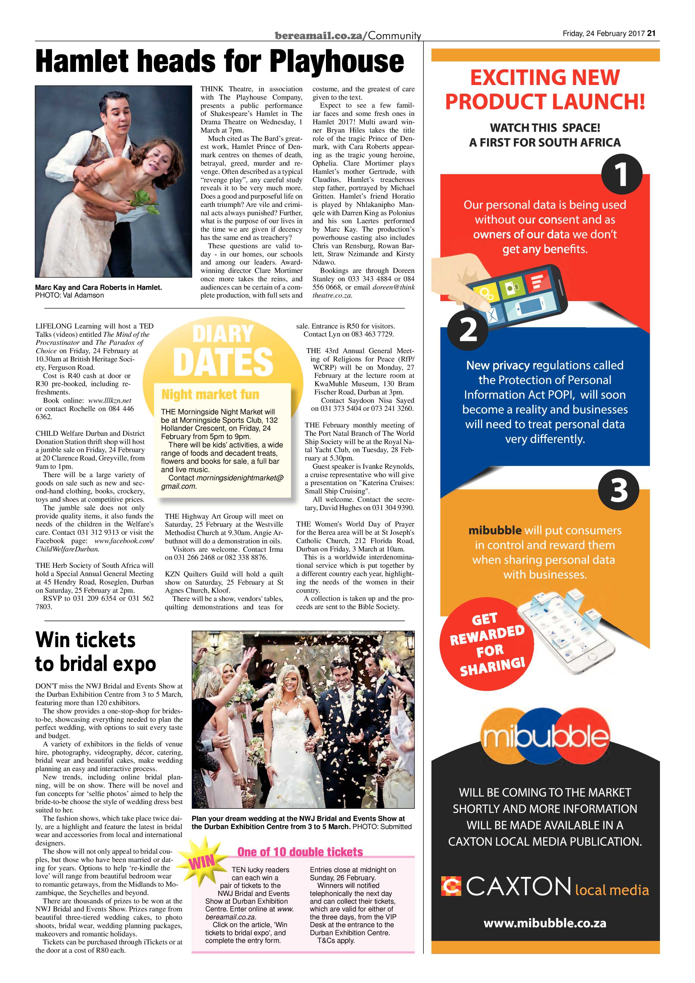 Berea Mail 24 February 2017 page 21