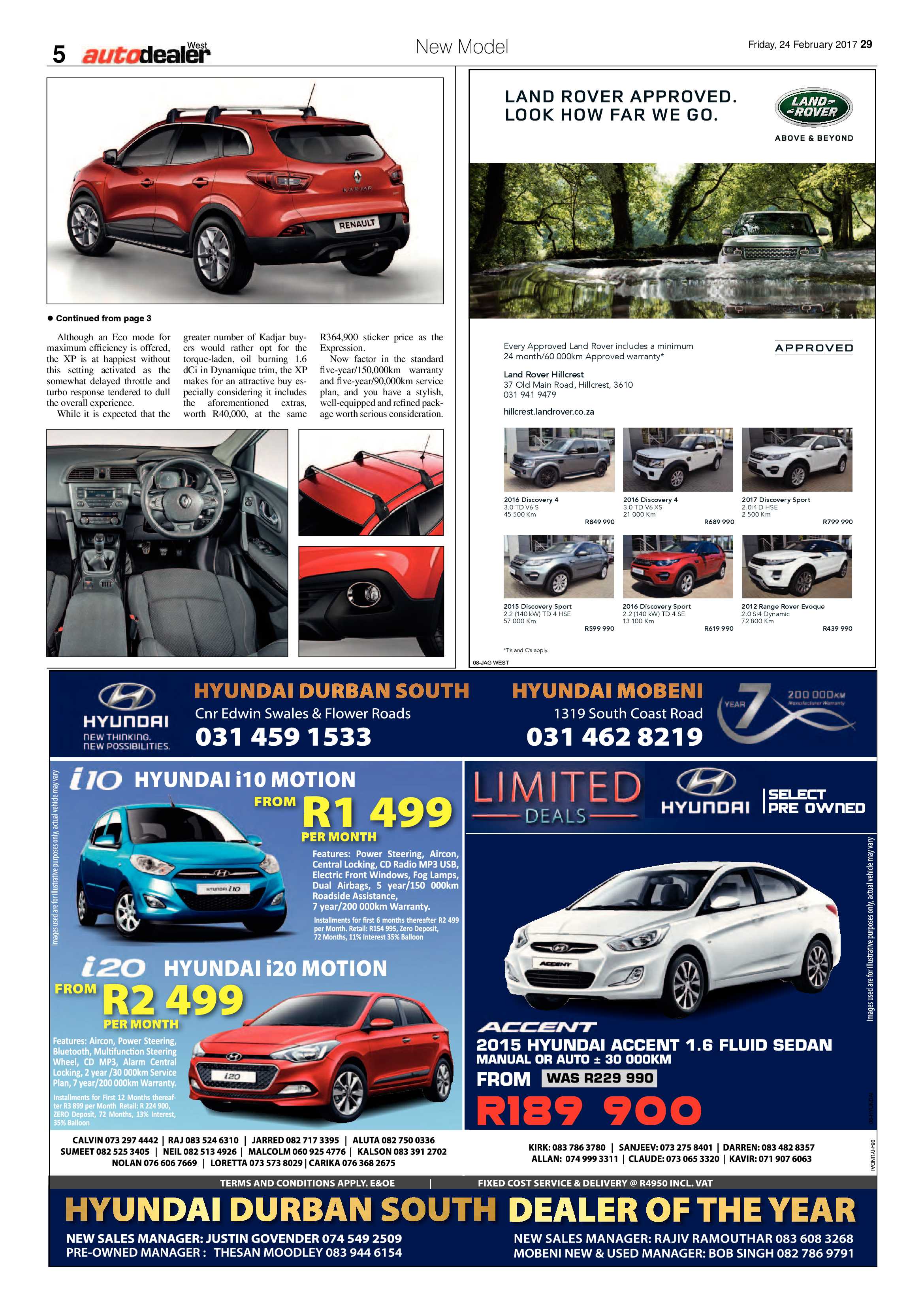 Berea Mail 24 February 2017 page 29