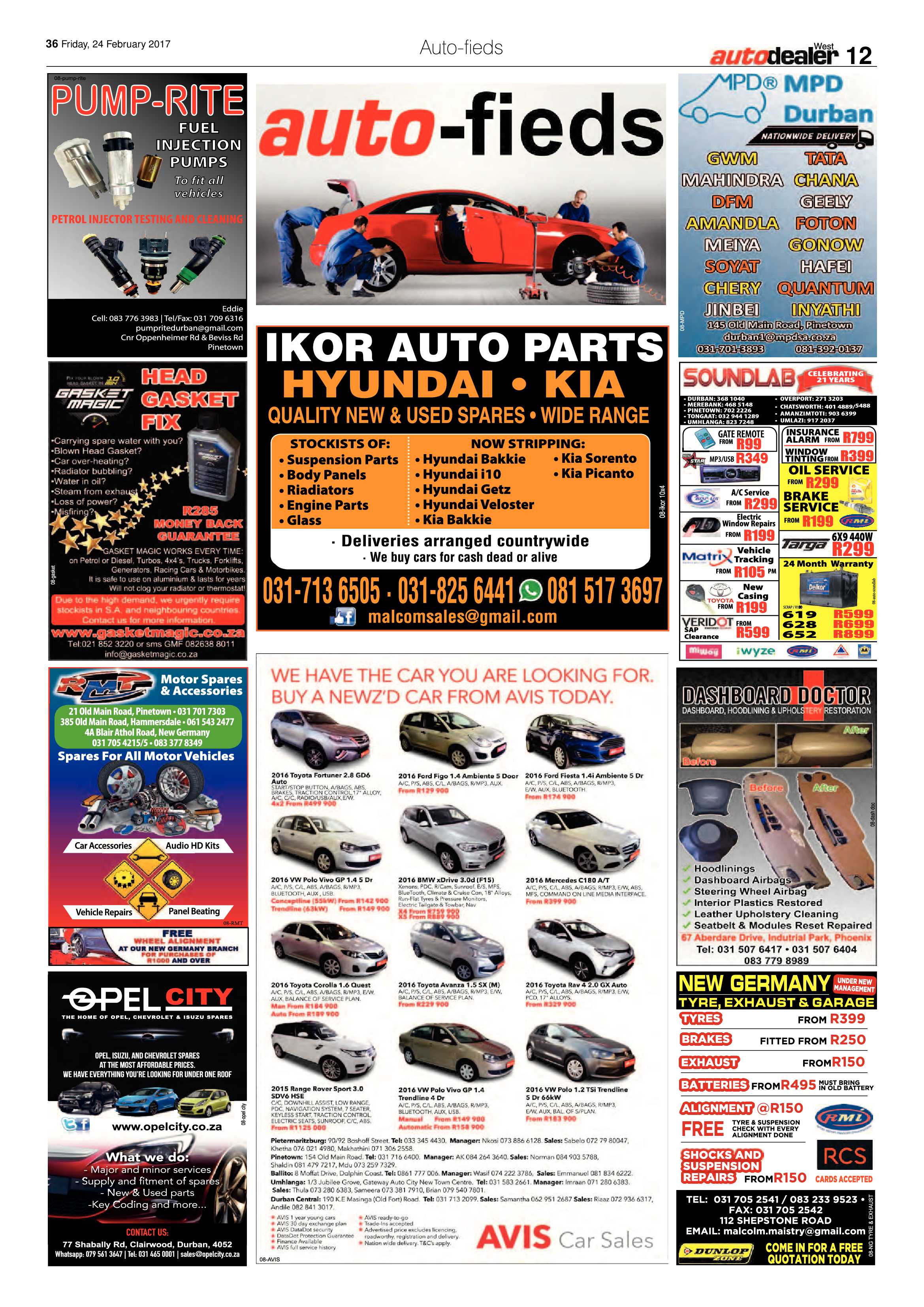 Berea Mail 24 February 2017 page 36