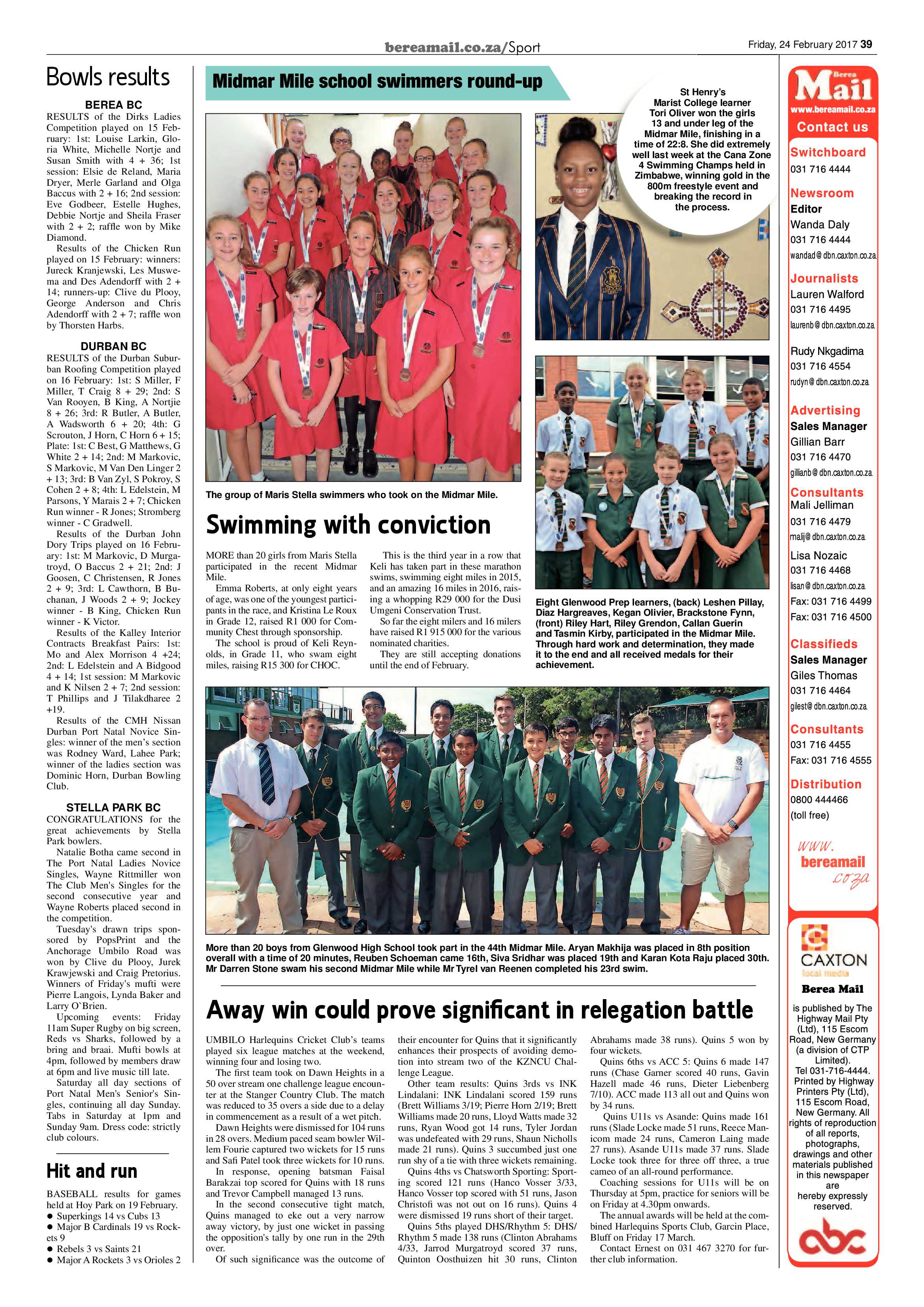 Berea Mail 24 February 2017 page 39