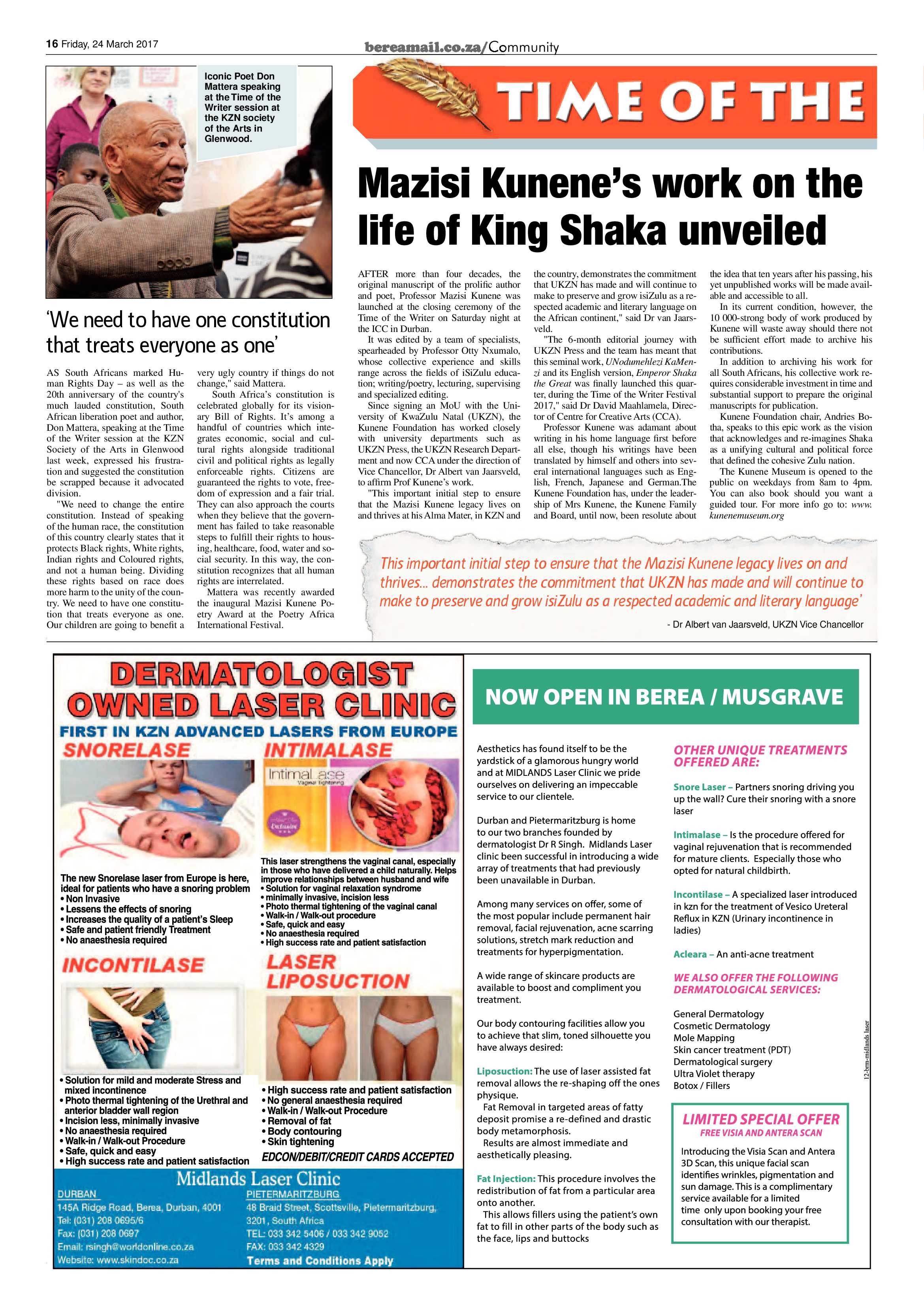 Berea Mail 24 March 2017 page 16