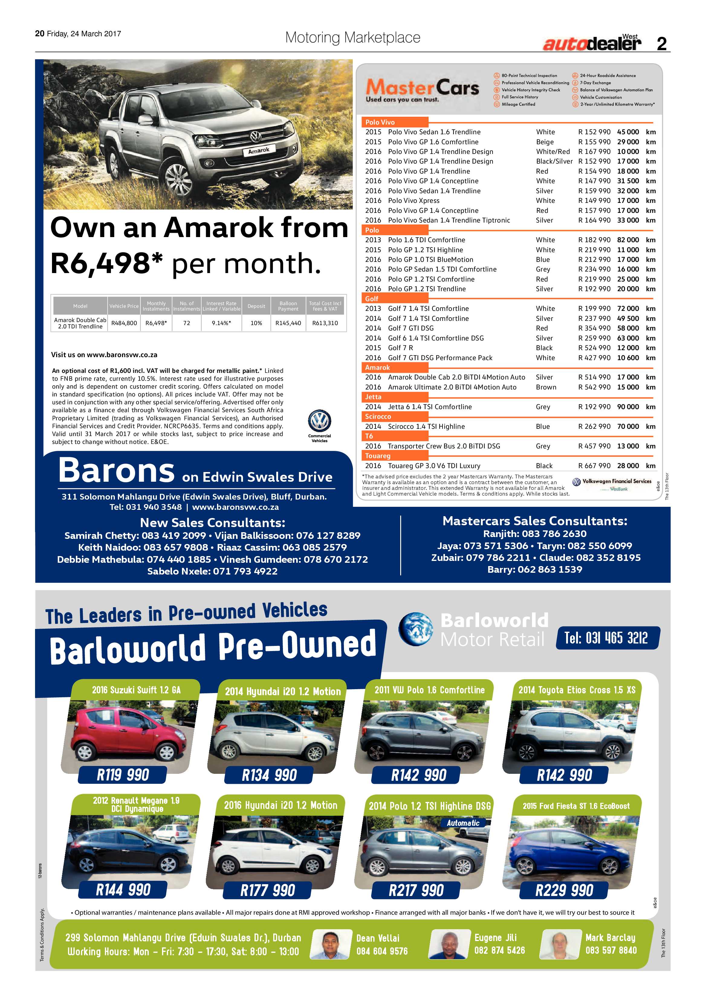 Berea Mail 24 March 2017 page 20