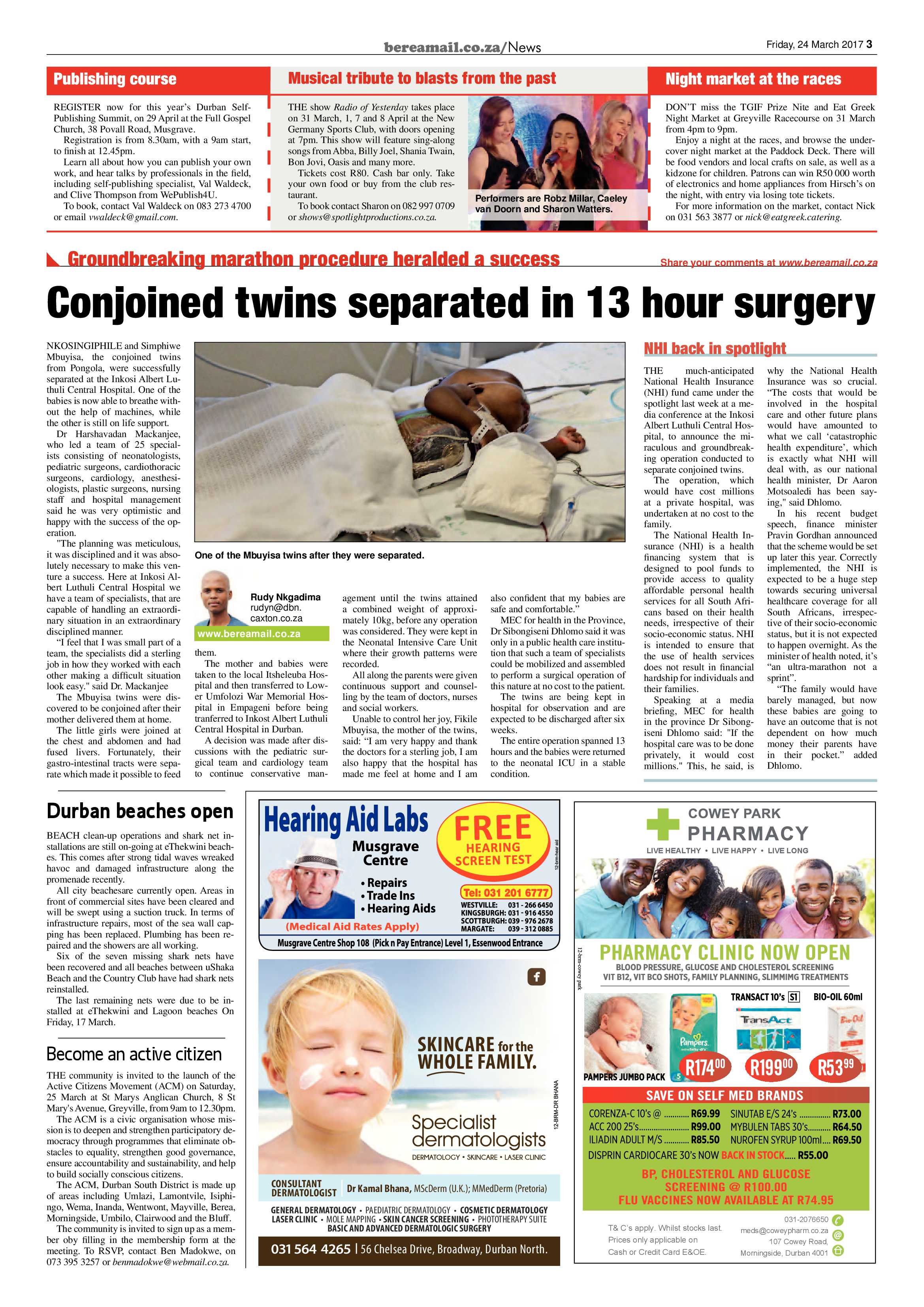 Berea Mail 24 March 2017 page 3